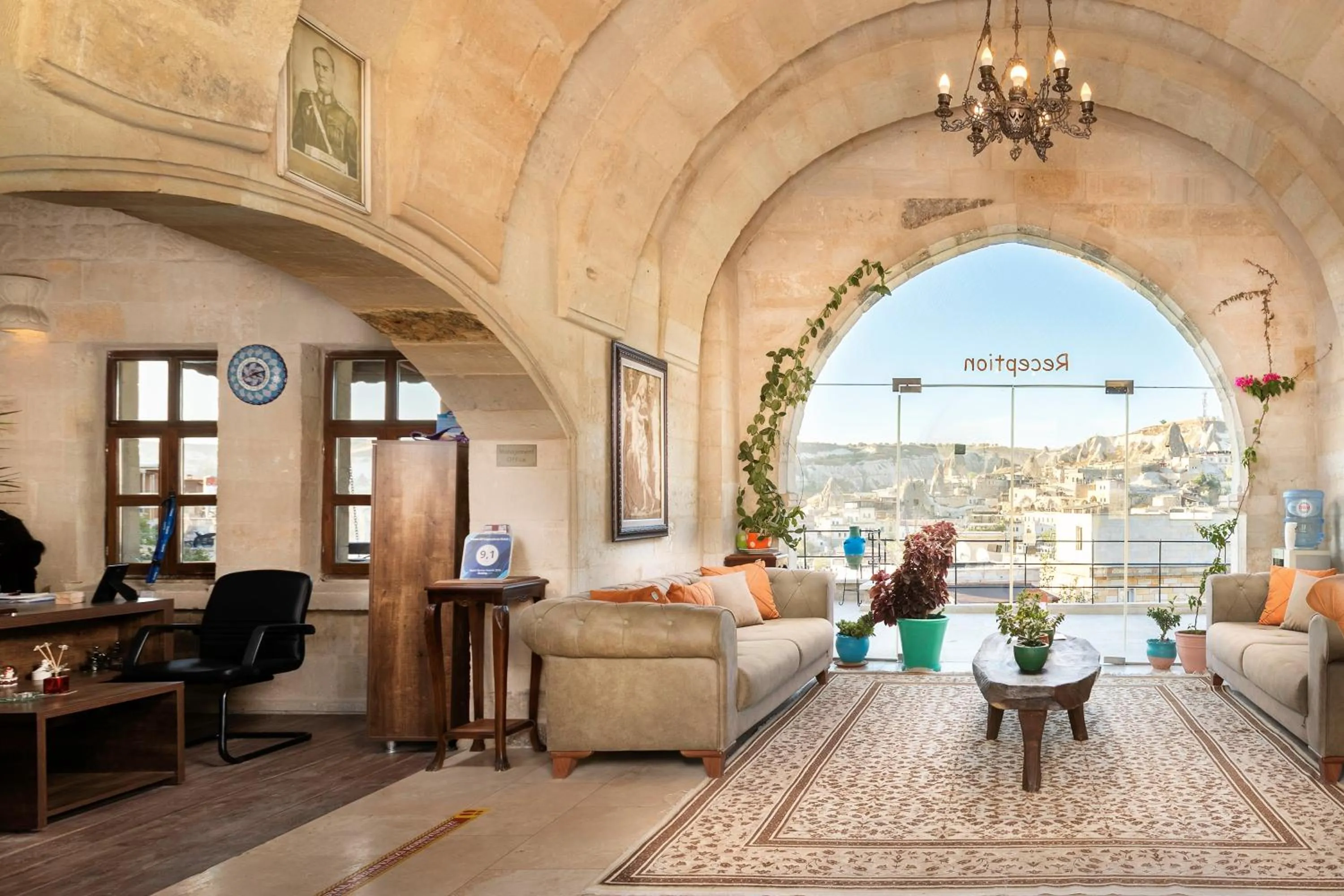 Lobby or reception in Doors Of Cappadocia Special Cave Hotel