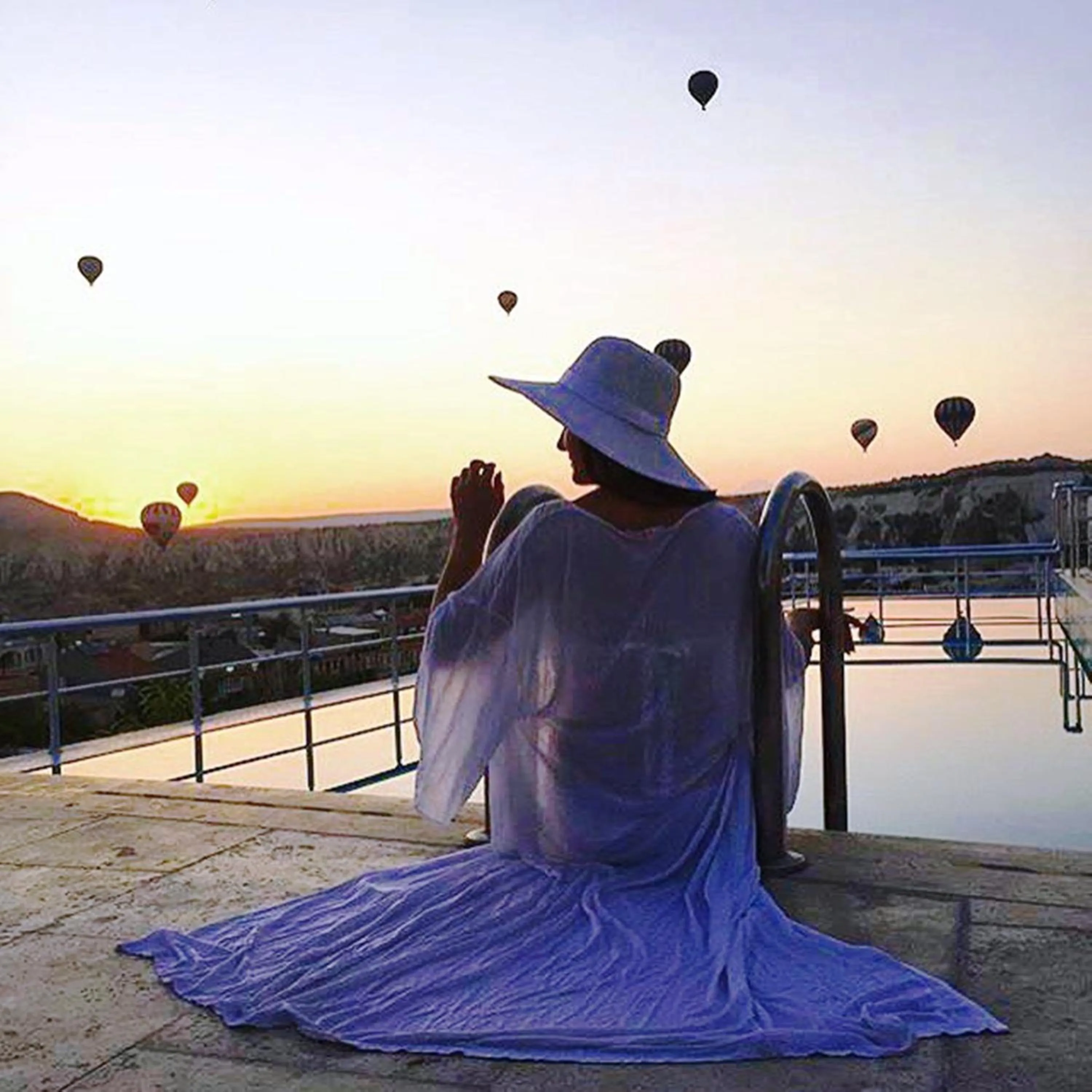 Bird's eye view in Doors Of Cappadocia Special Cave Hotel