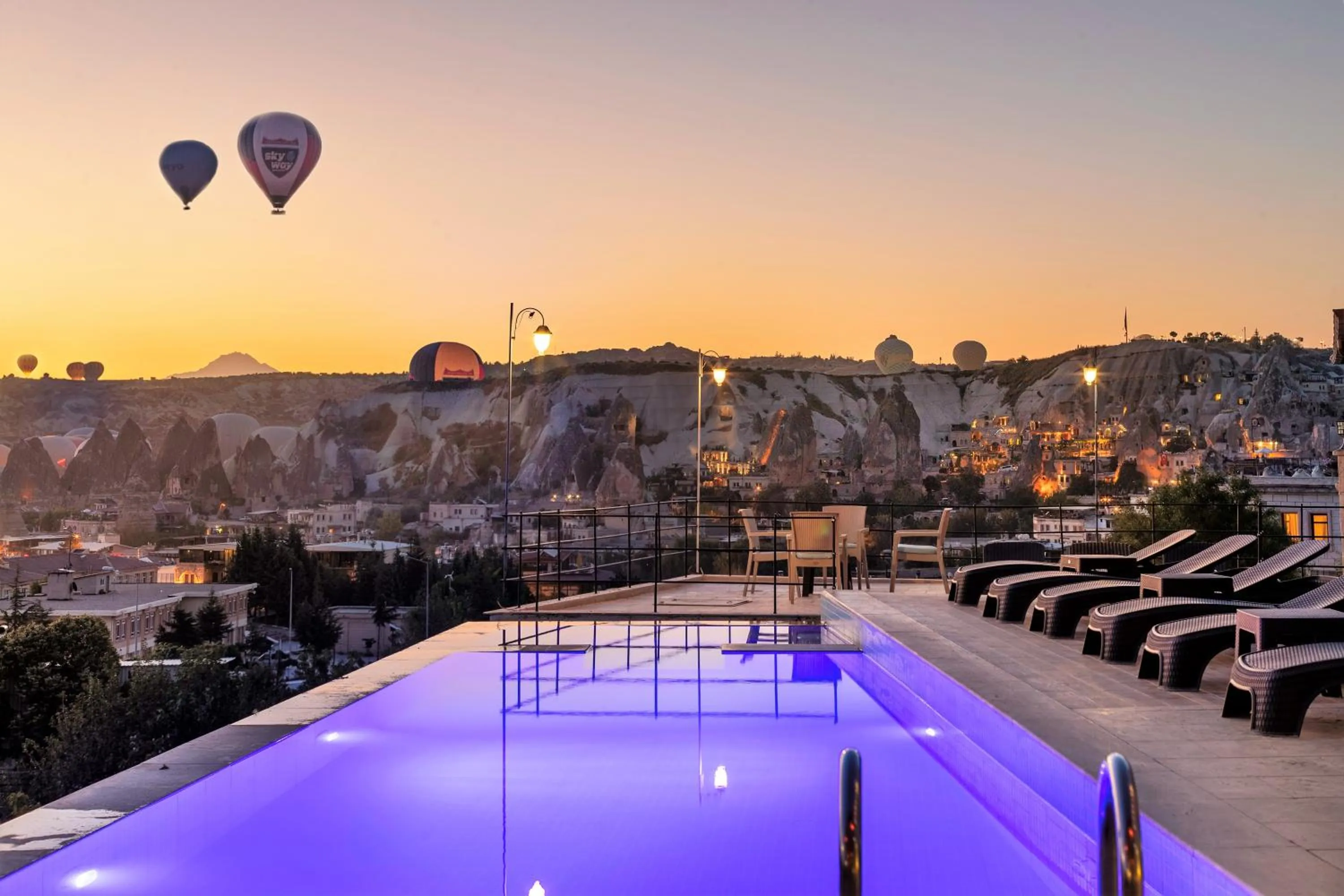 Pool view in Doors Of Cappadocia Special Cave Hotel