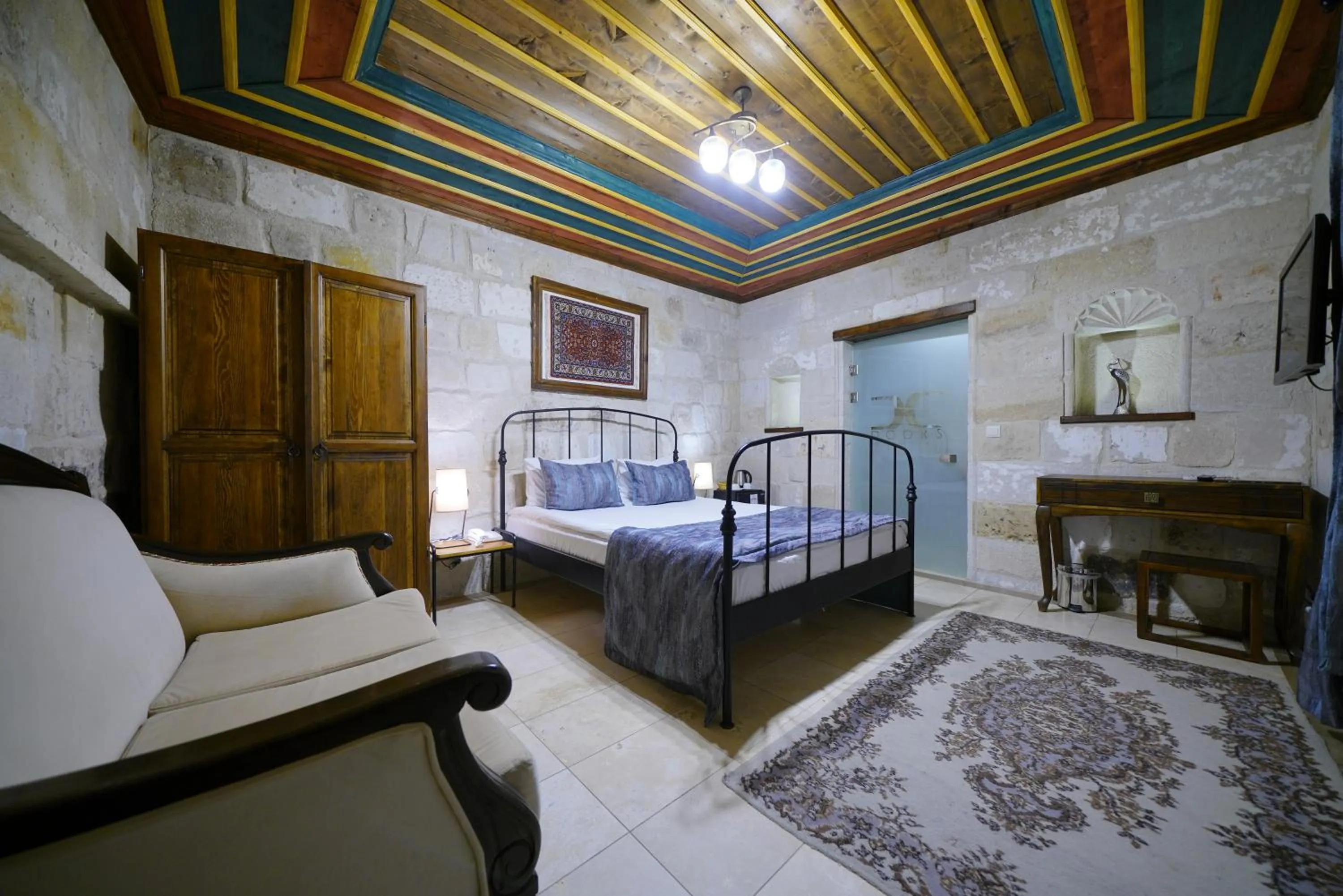 Bed in Doors Of Cappadocia Special Cave Hotel
