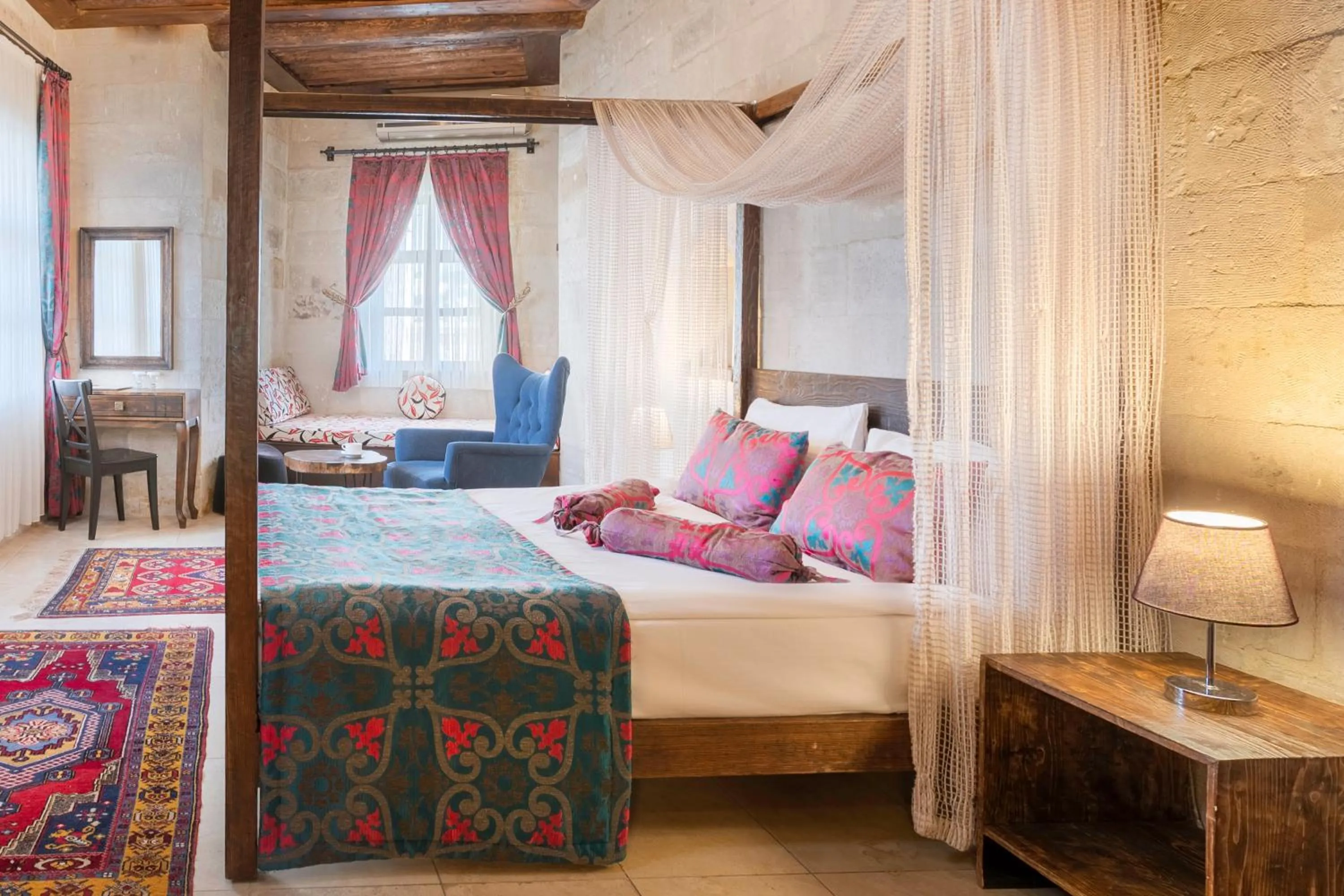 Bed in Doors Of Cappadocia Special Cave Hotel