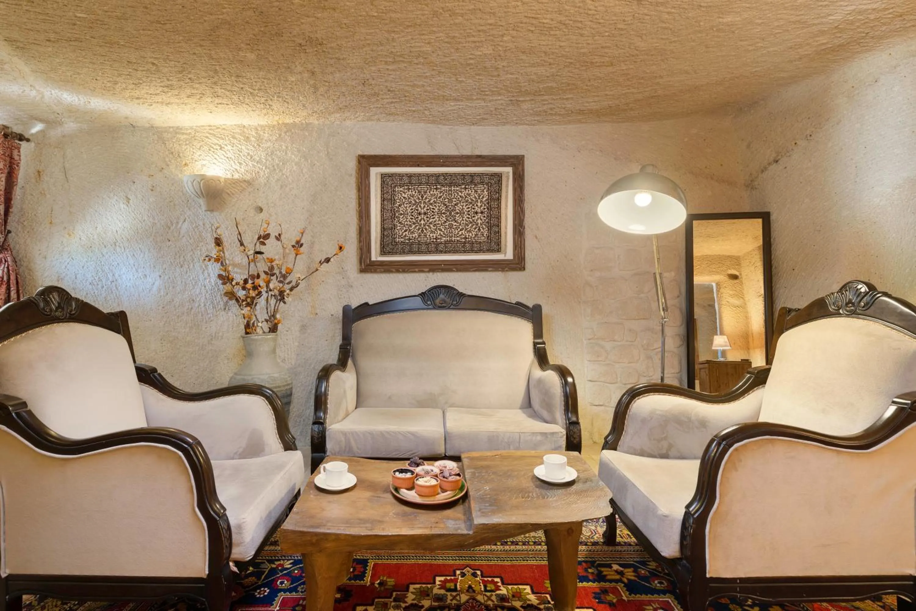Living room in Doors Of Cappadocia Special Cave Hotel