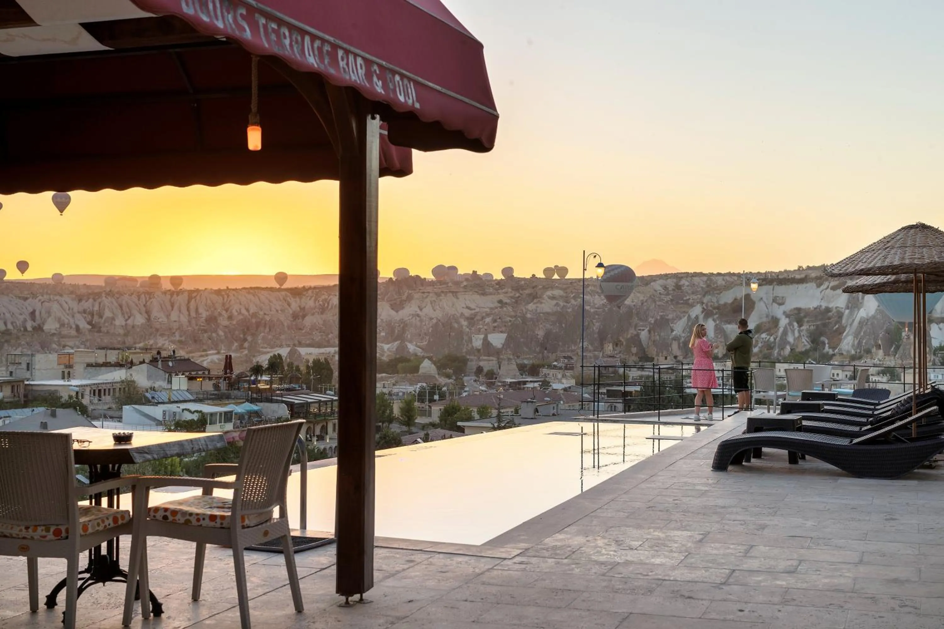 Pool view in Doors Of Cappadocia Special Cave Hotel