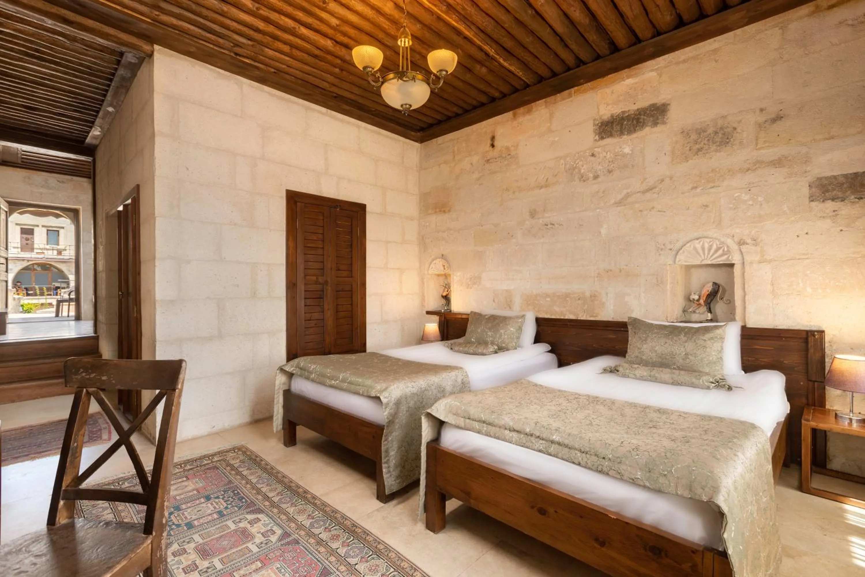 Bed in Doors Of Cappadocia Special Cave Hotel