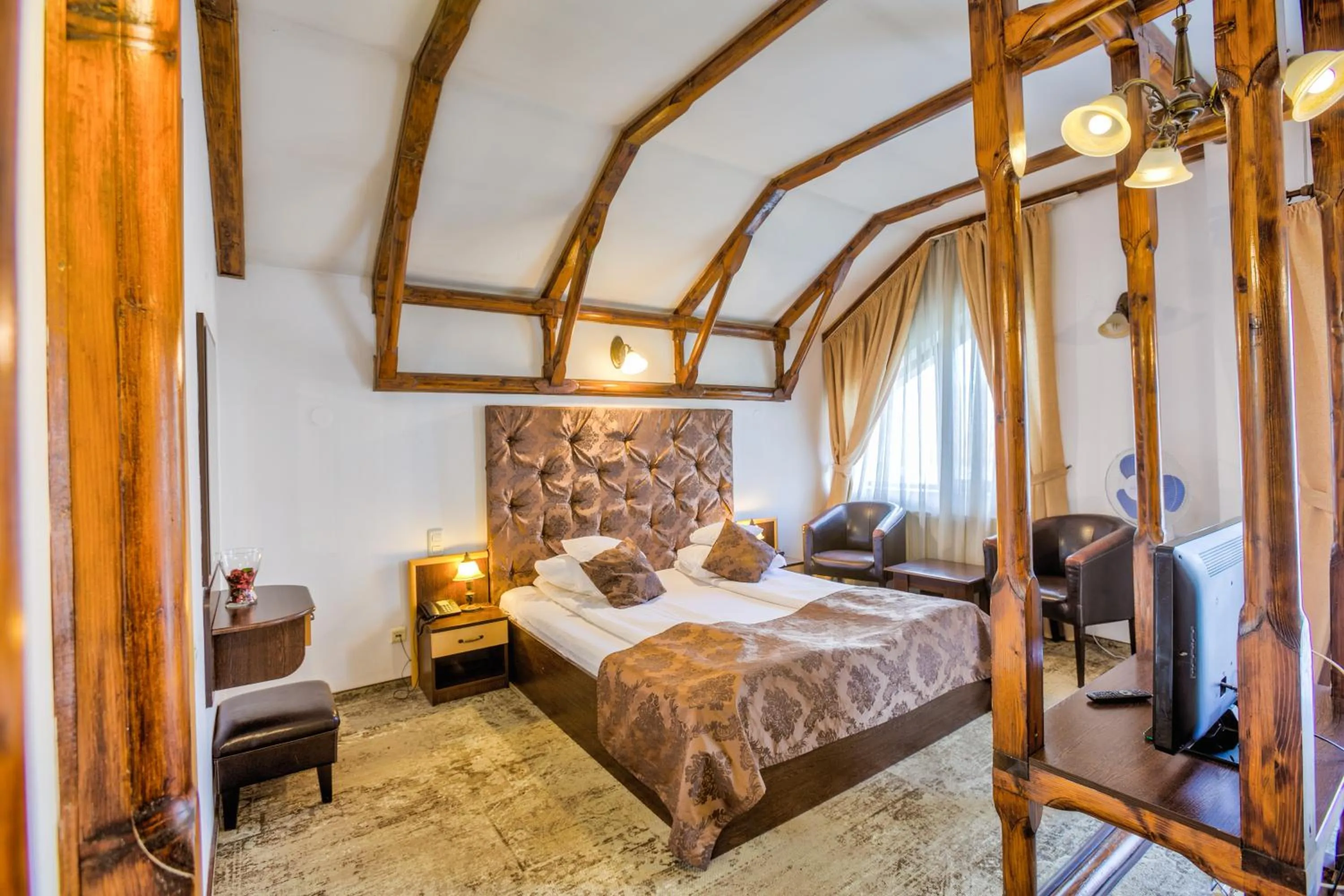 Bedroom, Bed in Pensiunea Ambient