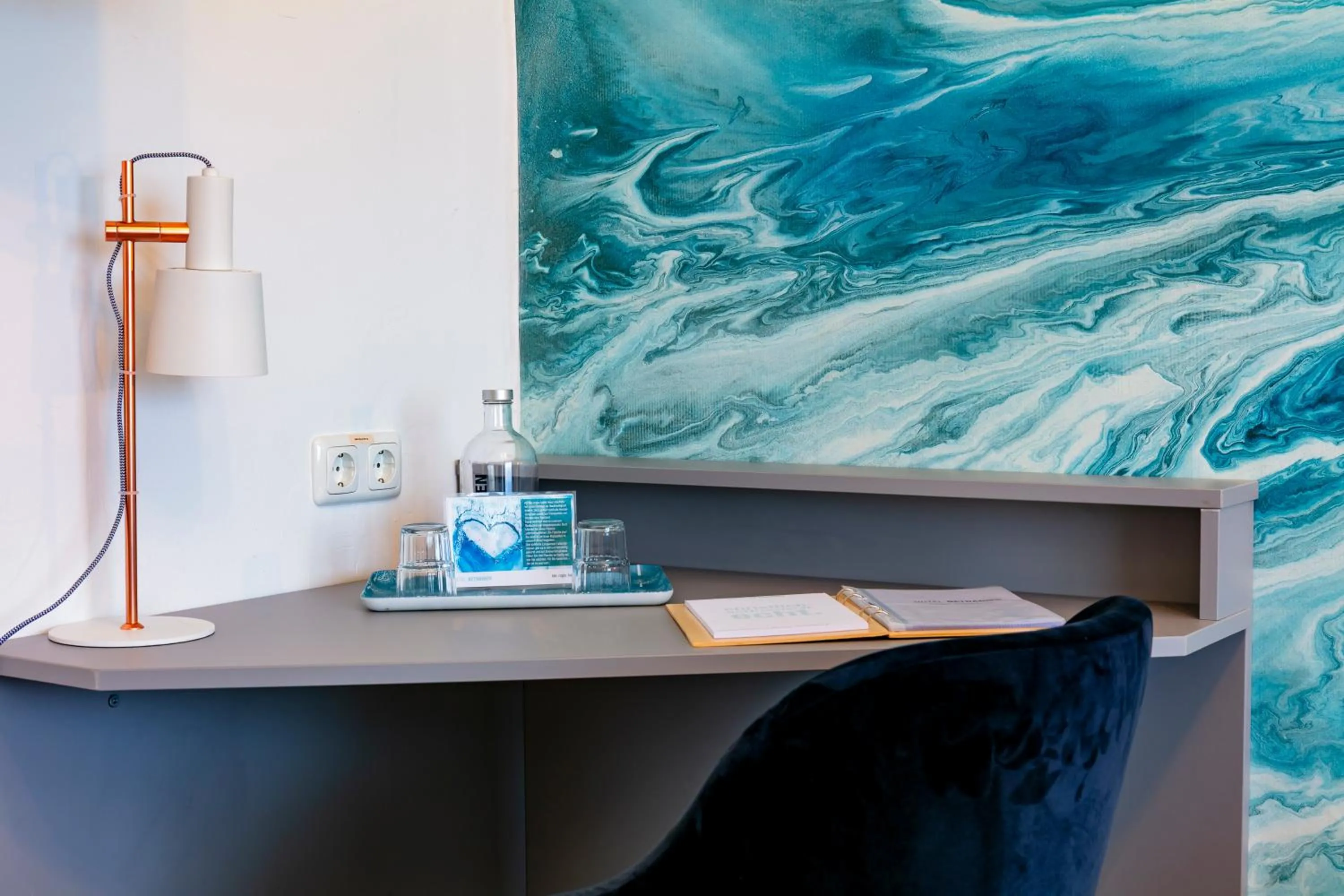 Seating area in Hotel Bethanien