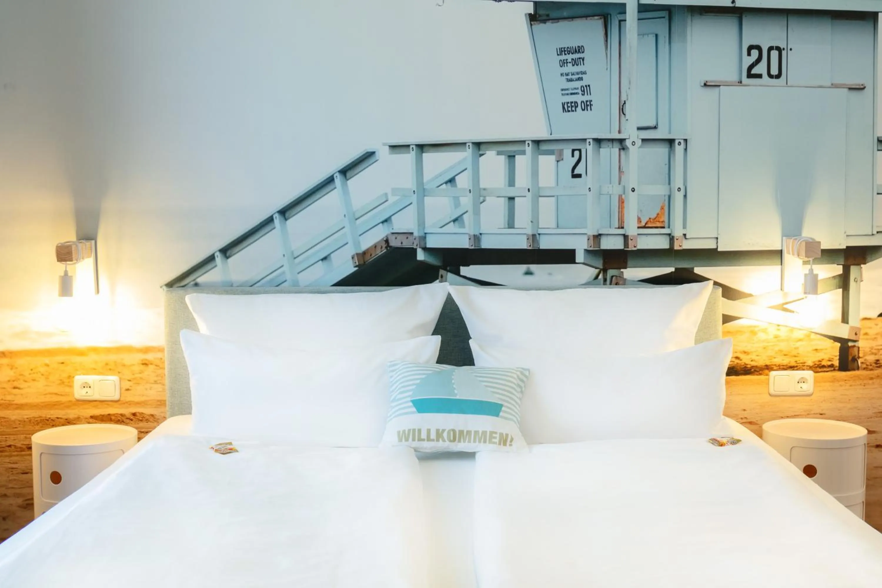 Bed in Hotel Bethanien