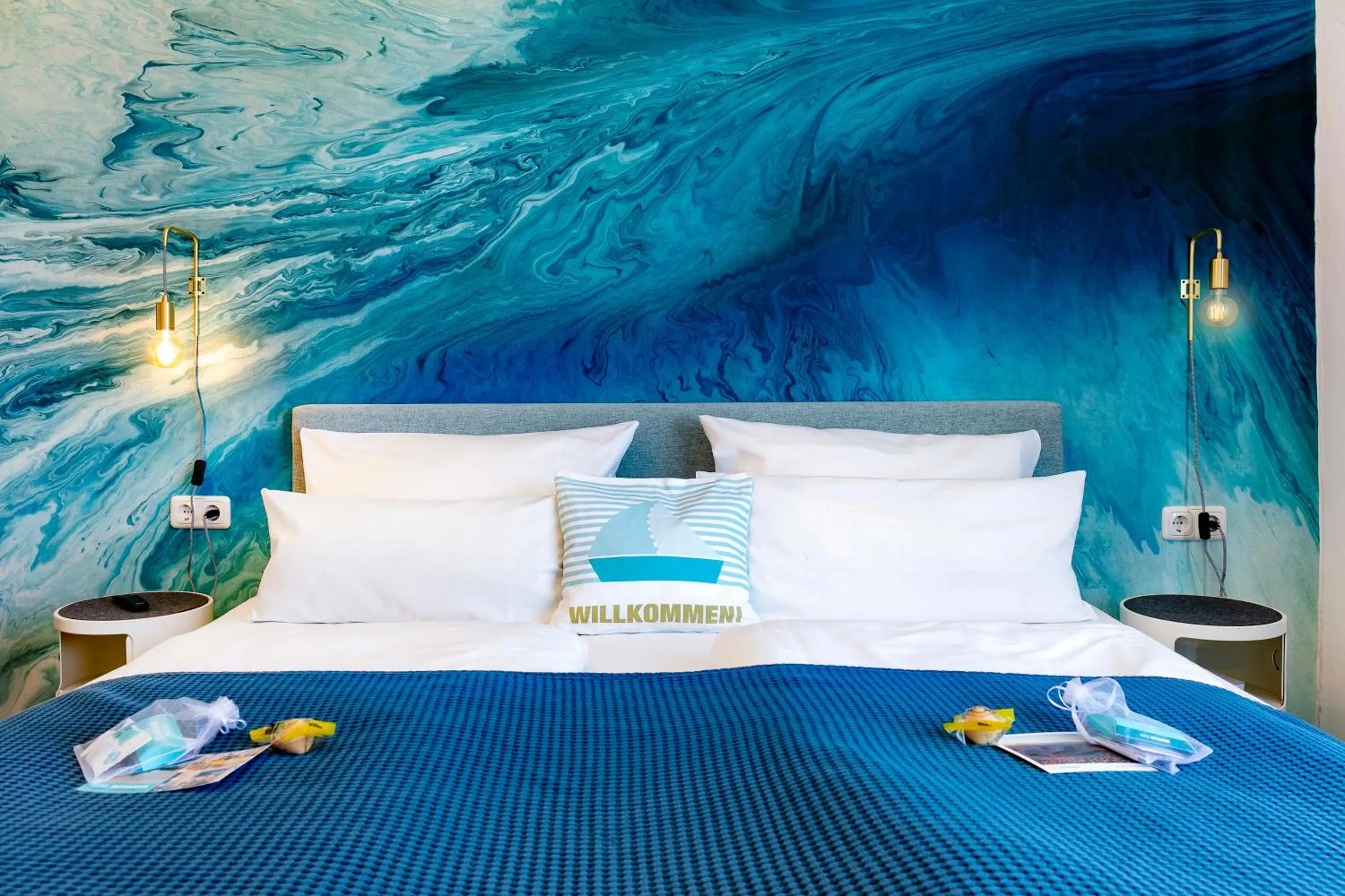 Bed in Hotel Bethanien