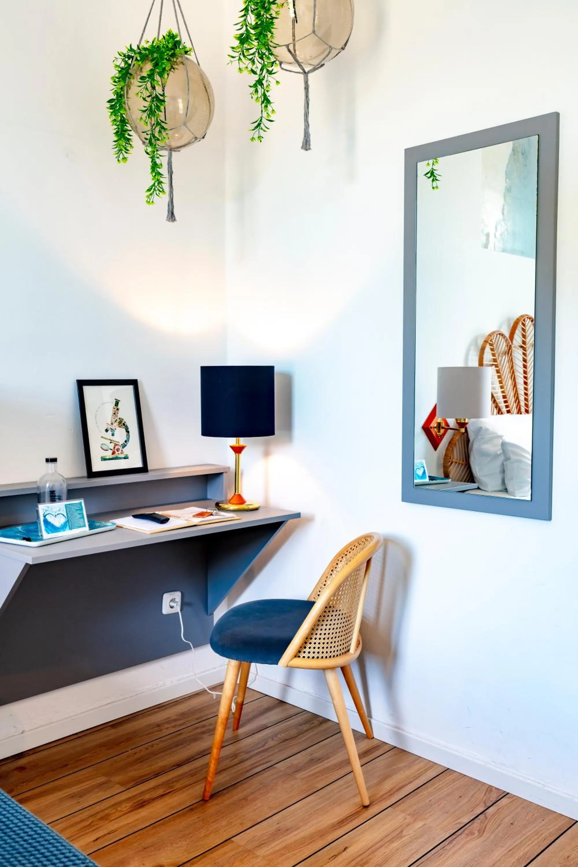 Decorative detail in Hotel Bethanien