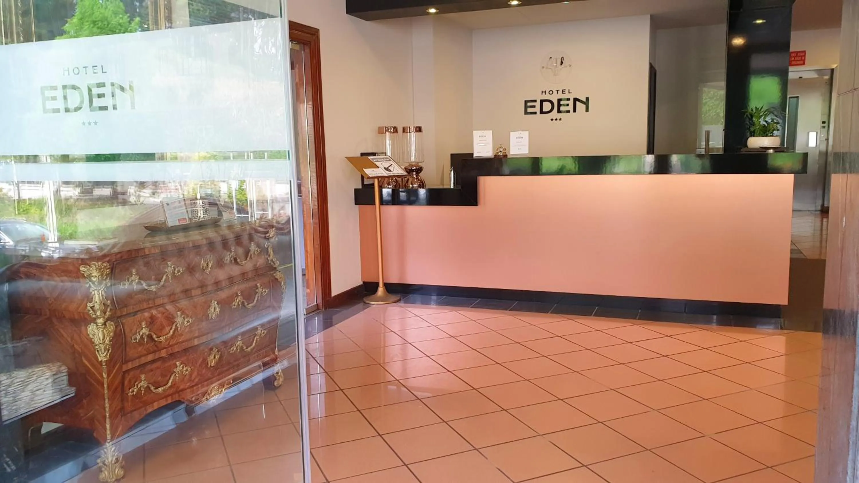 Lobby or reception in Hotel Eden