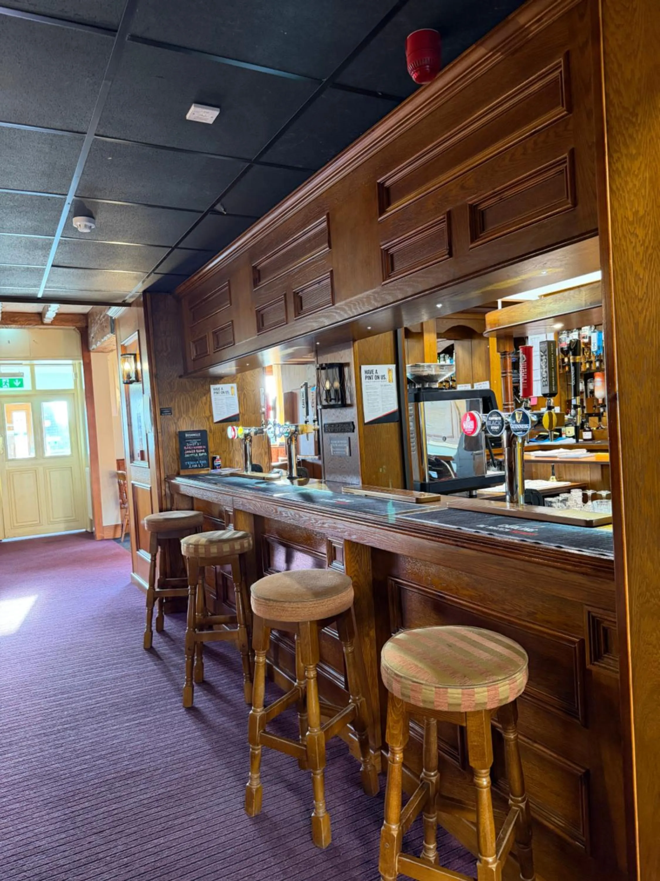 Toilet in Crown & Anchor Inn