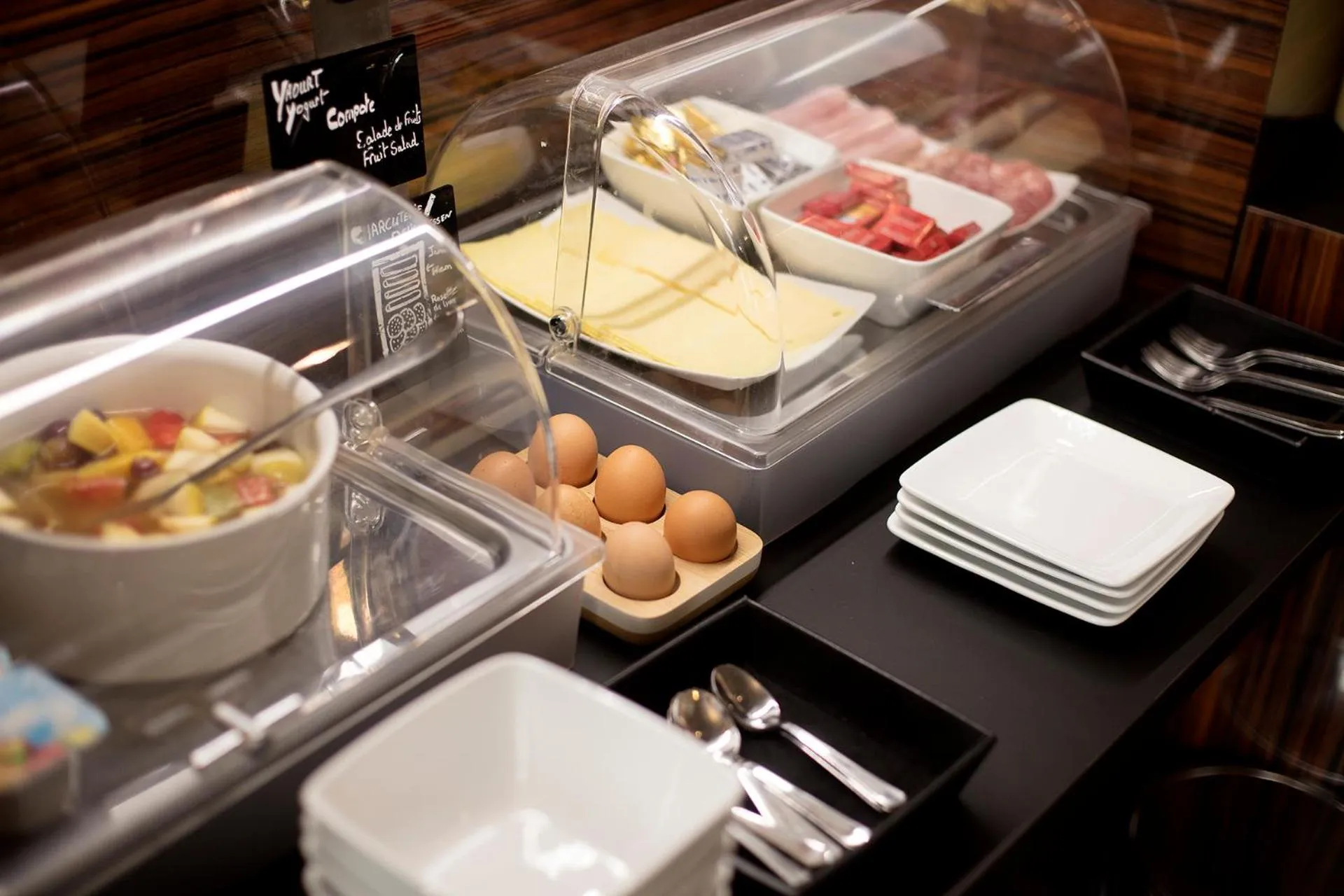 Food close-up in Hotel de Paris