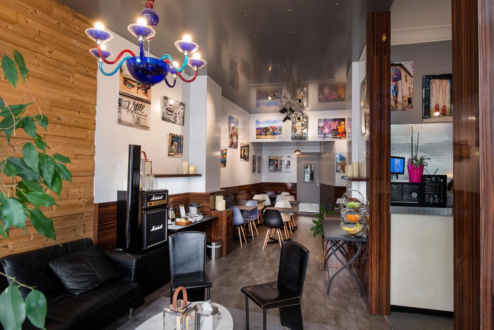 Lounge or bar in Hotel de Paris