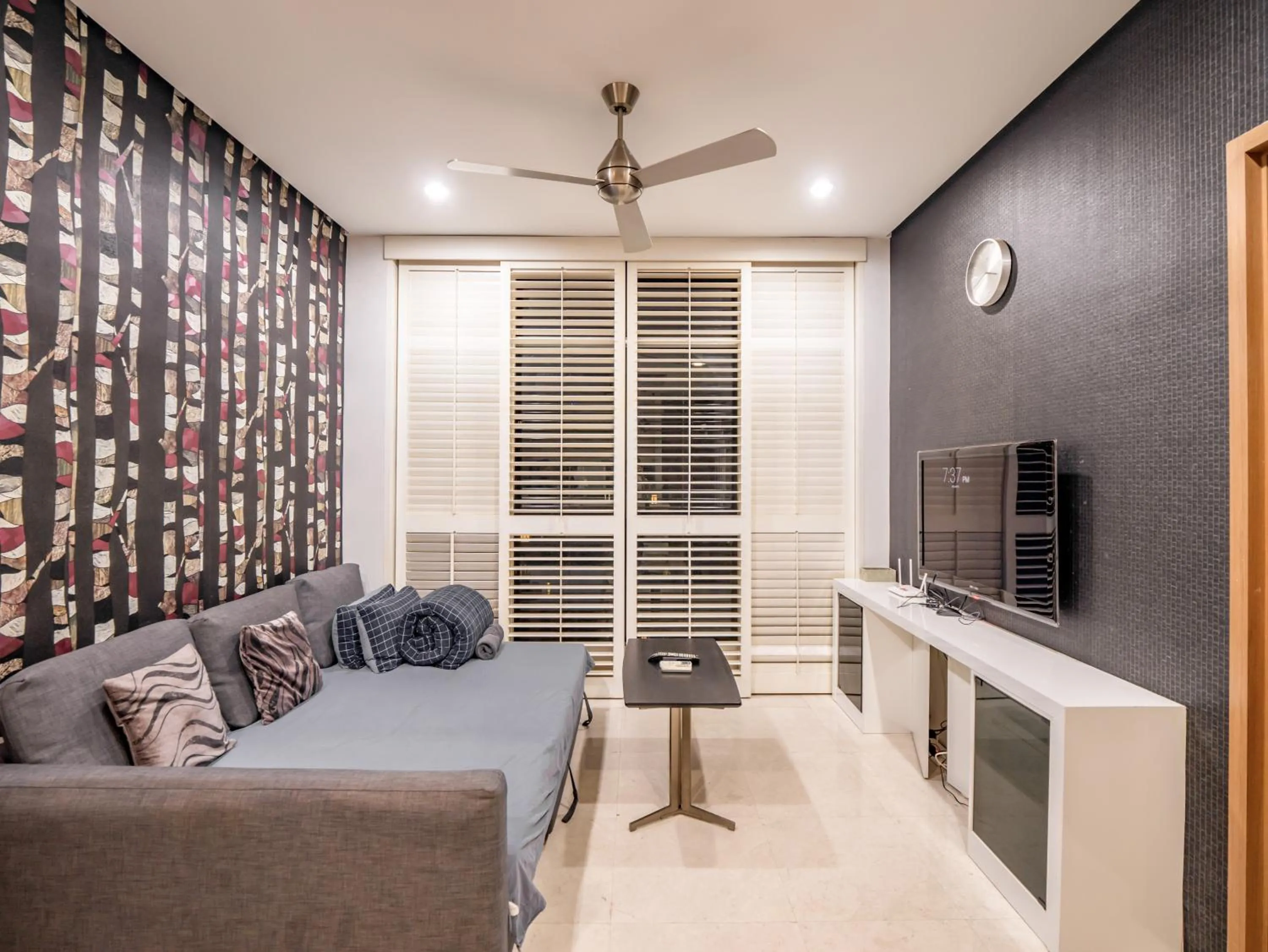 Living room, Bed in Soho Suites KLCC by Alucard's Cat