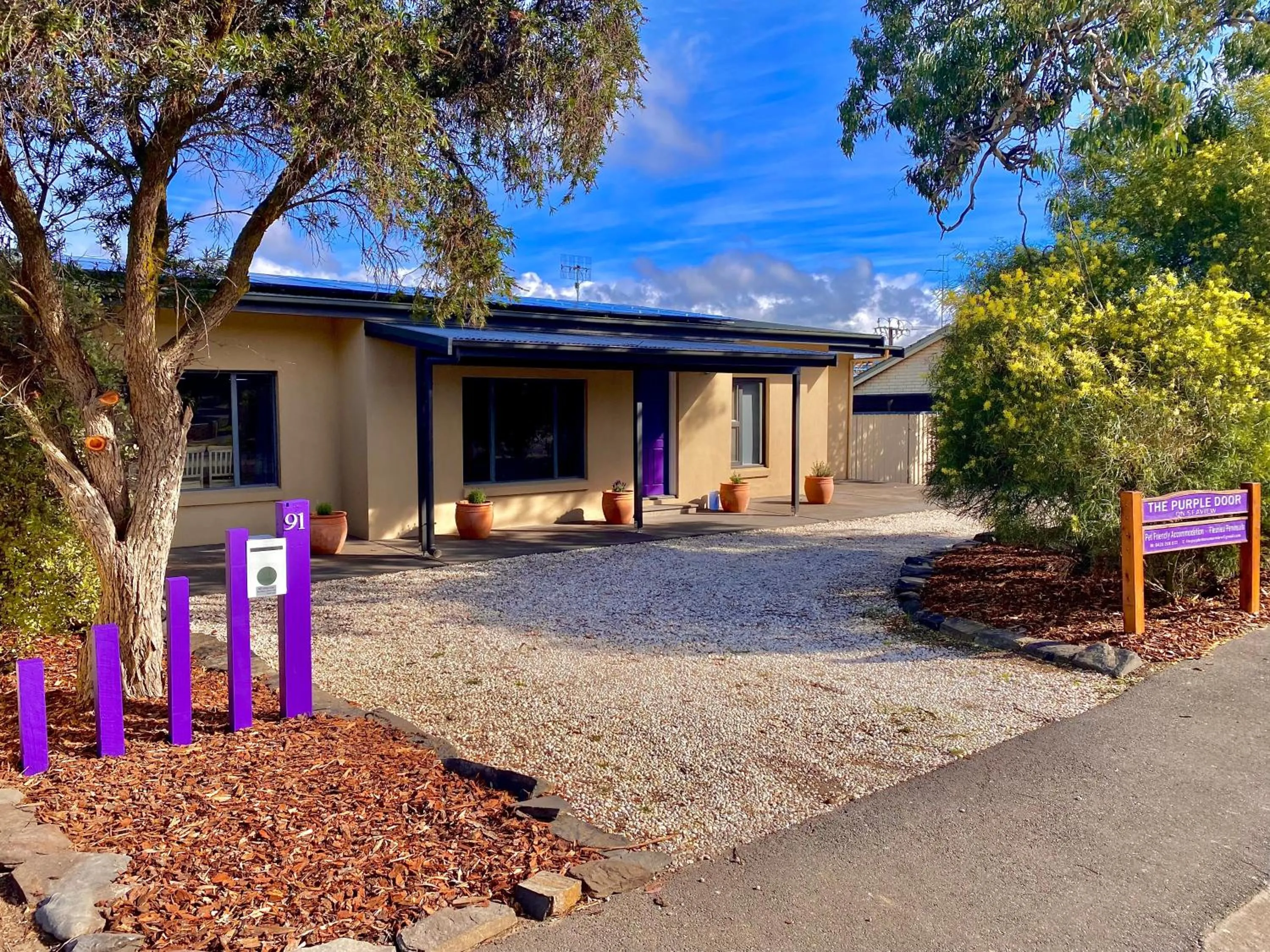 The Purple Door on Seaview
