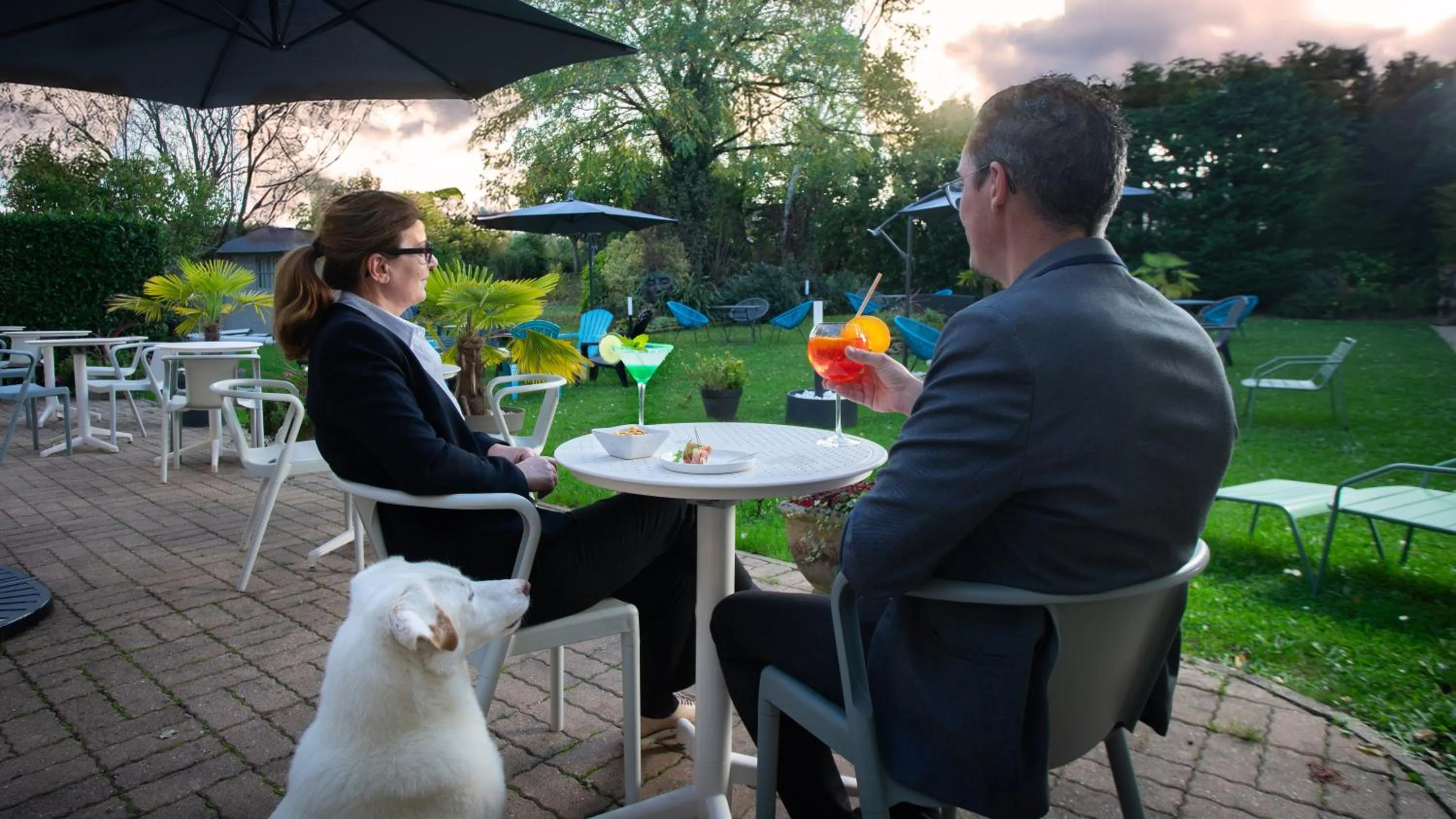 Garden in Hôtel Nell - Axelle - Maison Tassoni