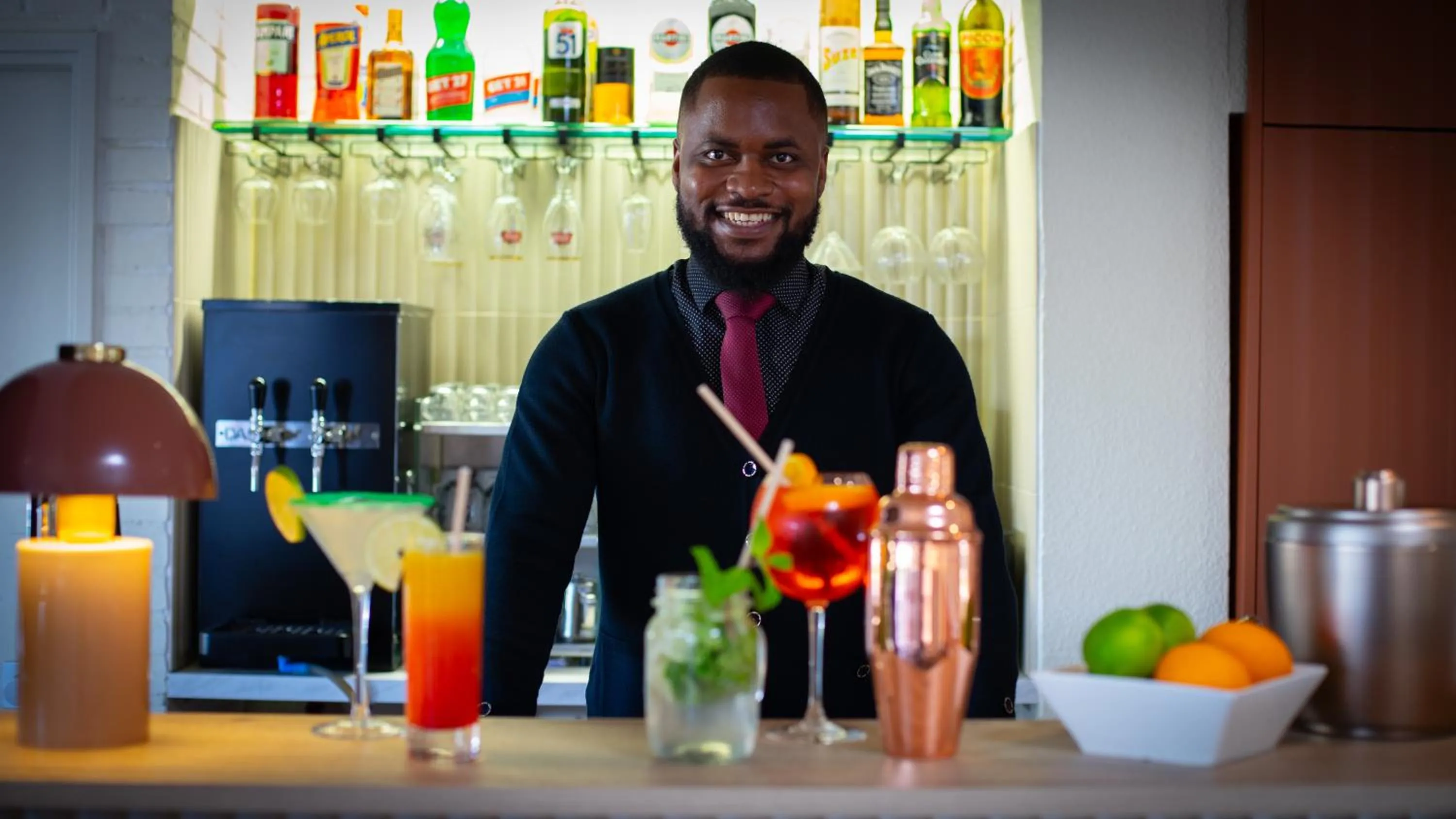 Lounge or bar in Hôtel Nell - Axelle - Maison Tassoni