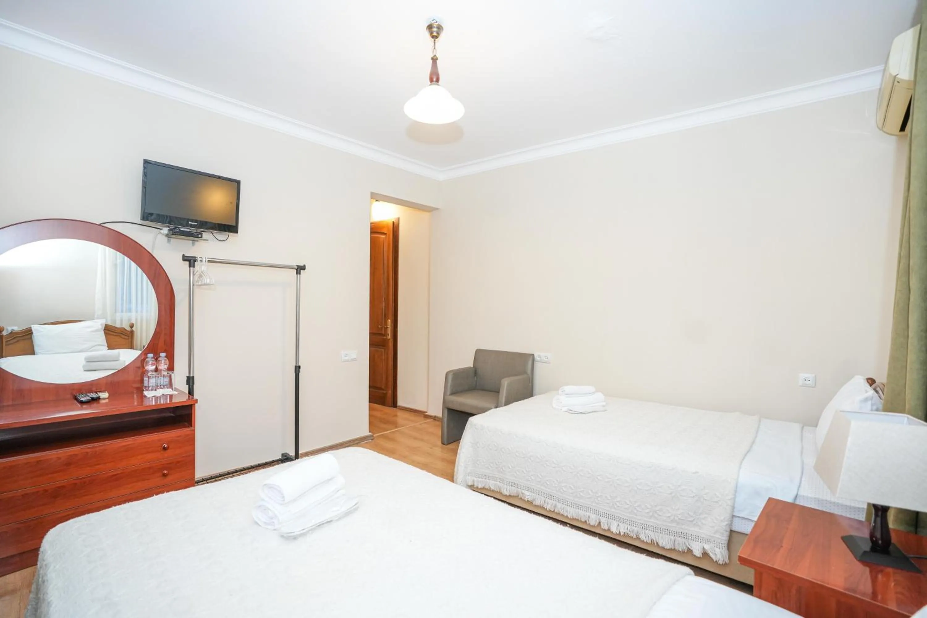 Bed in Beaumonde Hotel Tbilisi