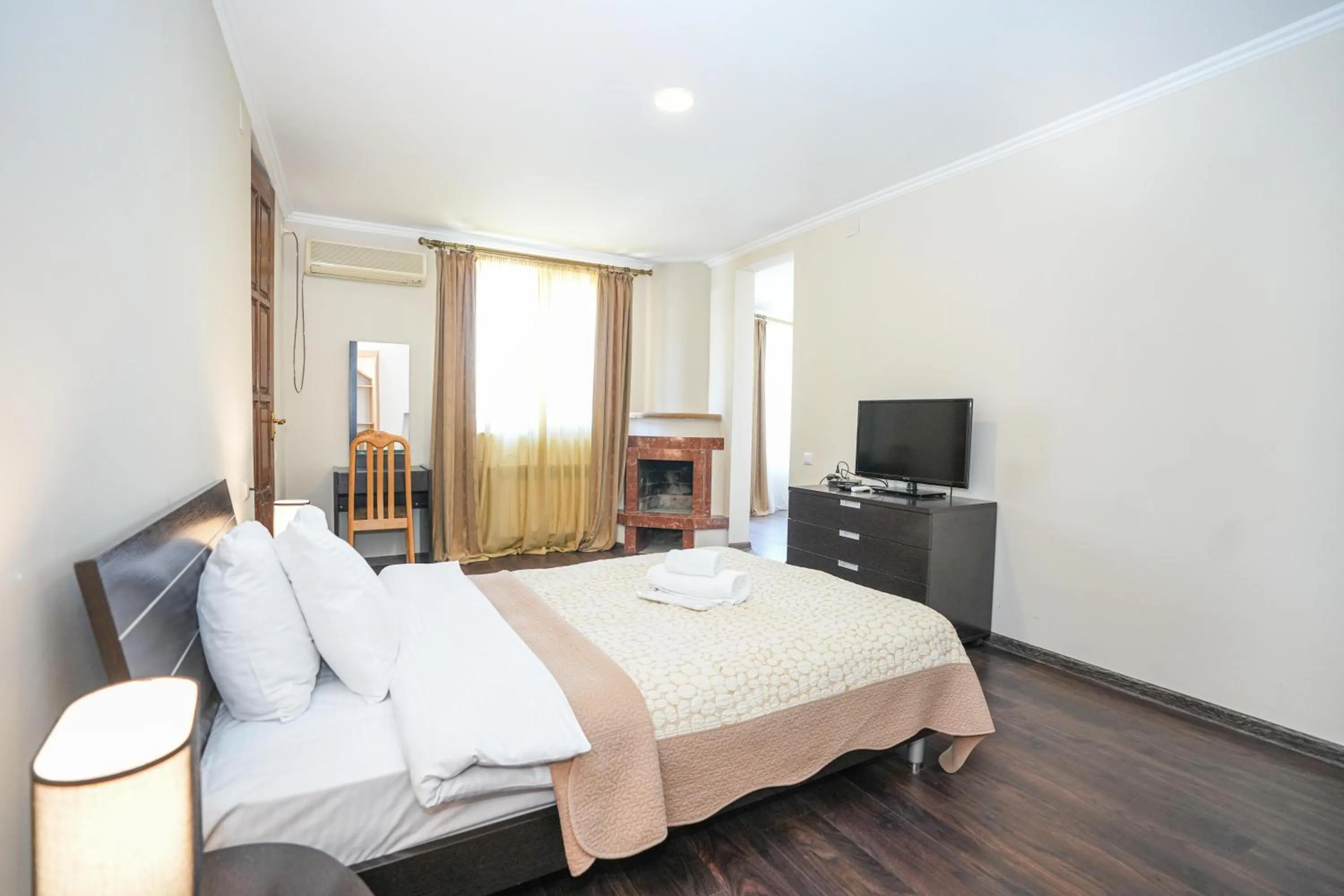 Bed in Beaumonde Hotel Tbilisi