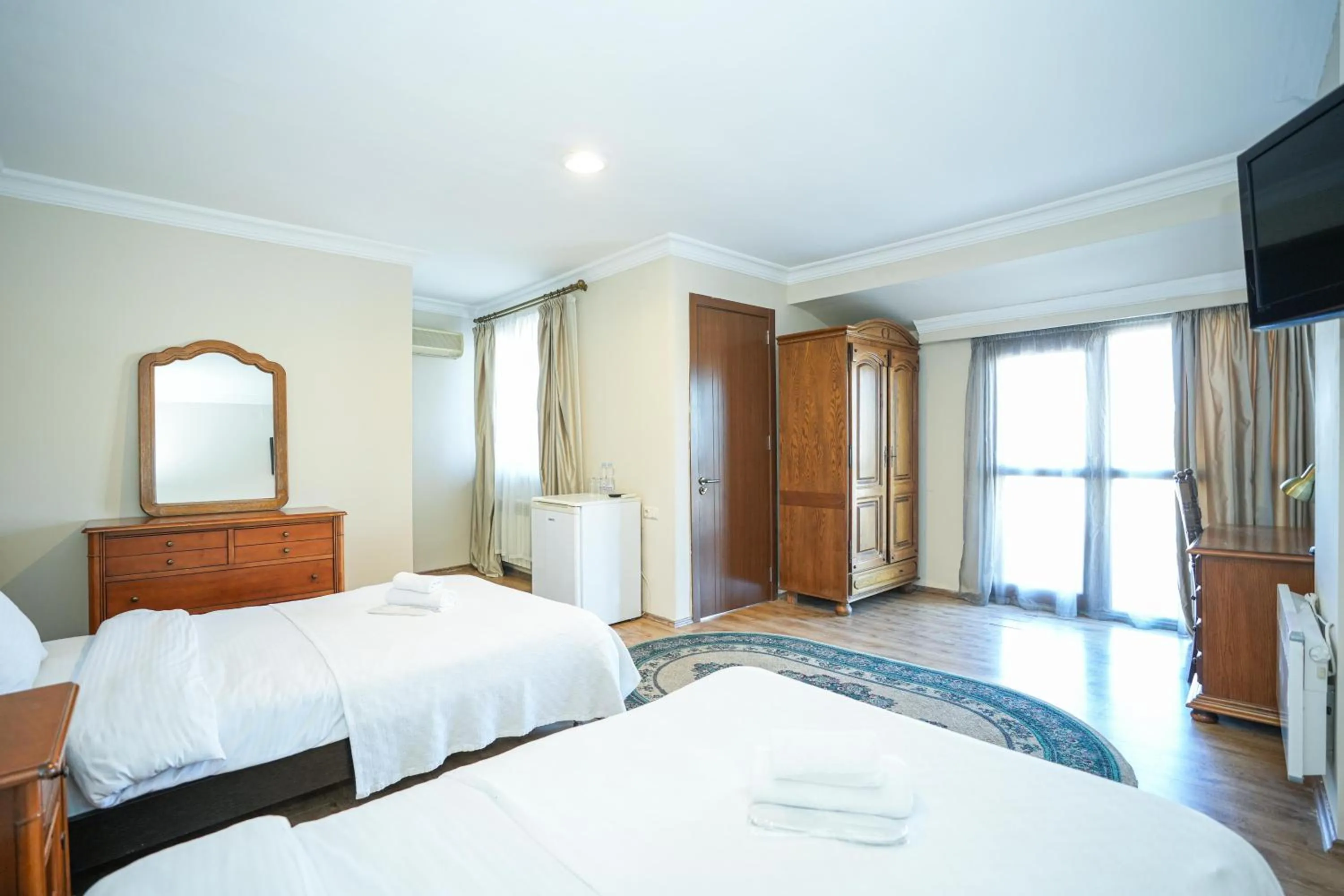 Bed in Beaumonde Hotel Tbilisi