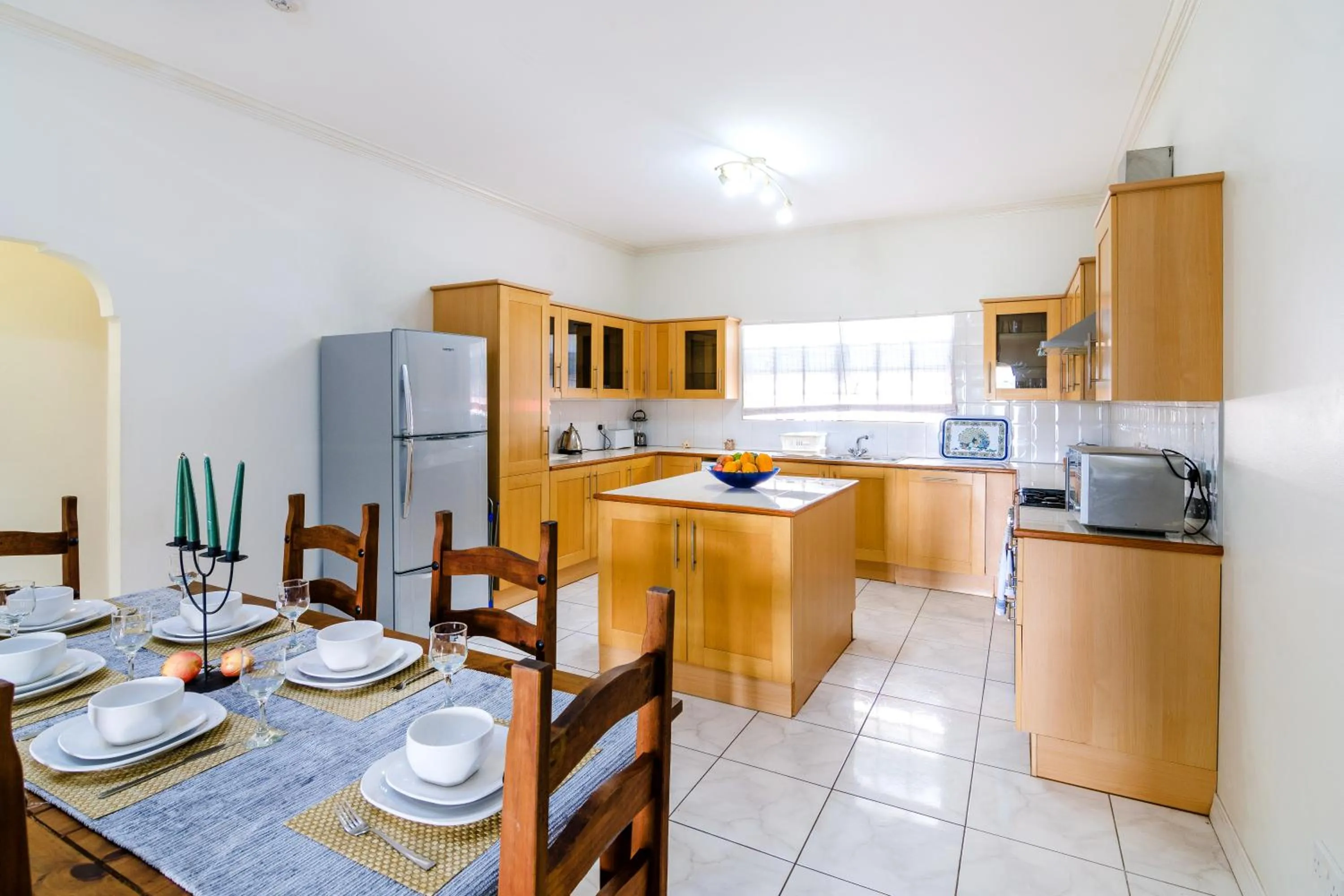 kitchen in Woburn Villas