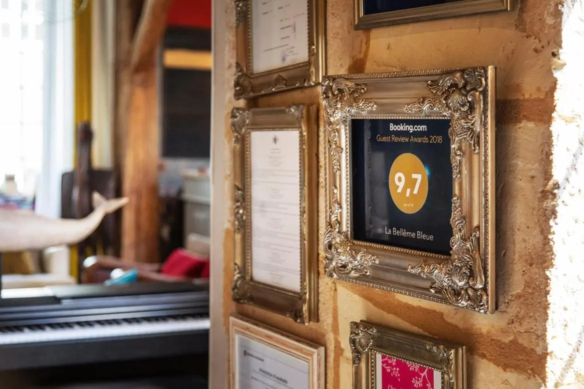 Bed in LA BELLÊME BLEUE