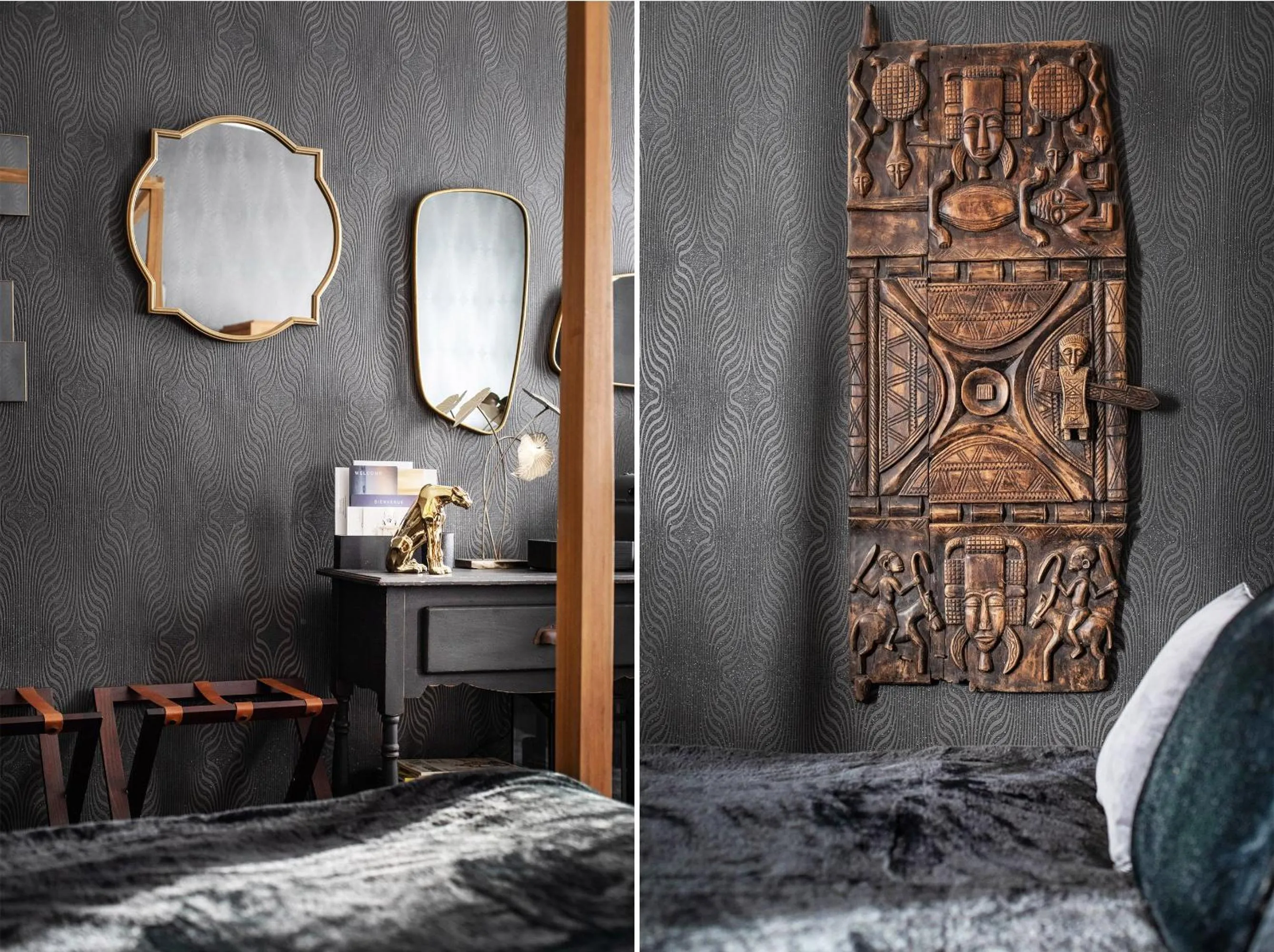 Bed in LA BELLÊME BLEUE