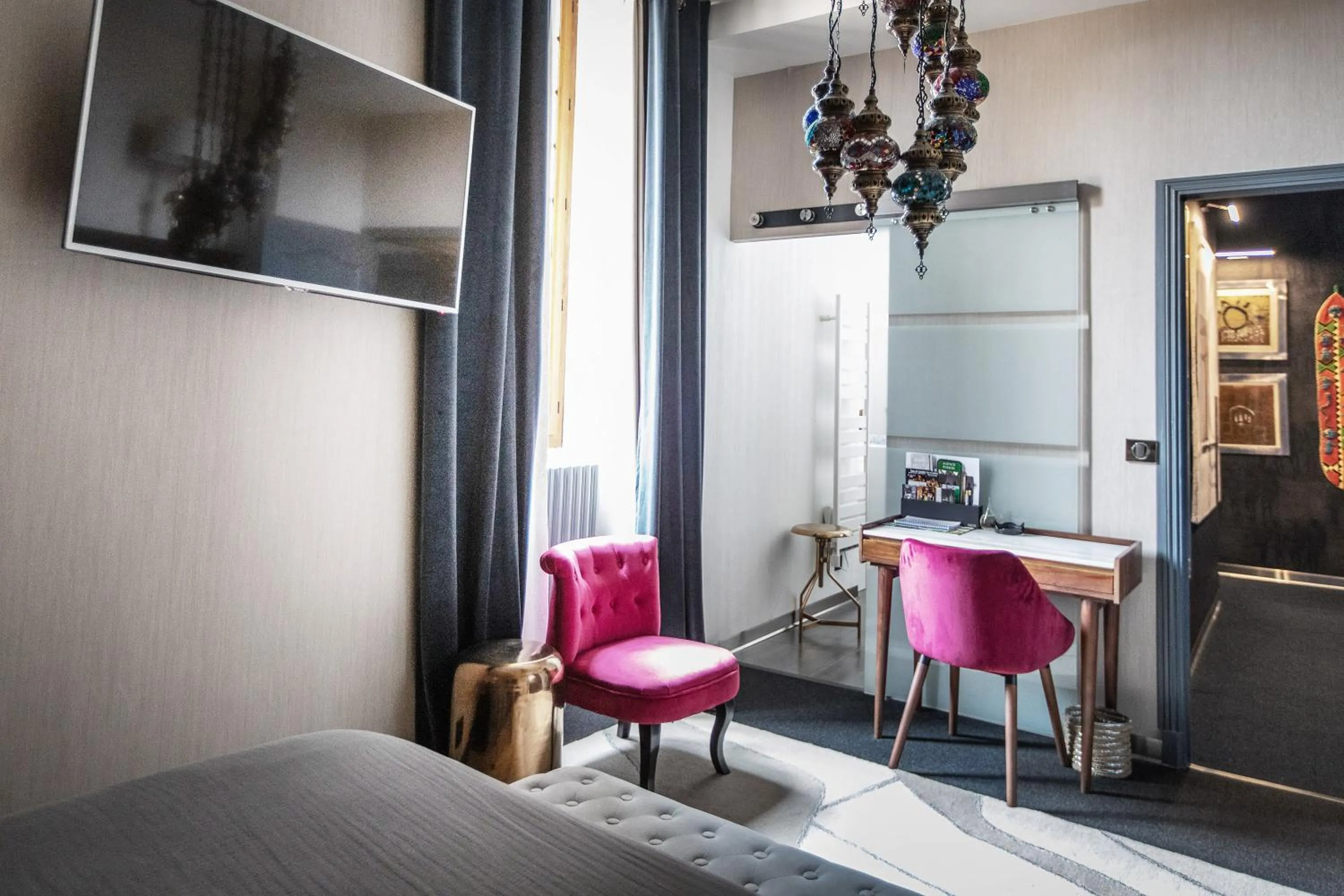 Bed in LA BELLÊME BLEUE