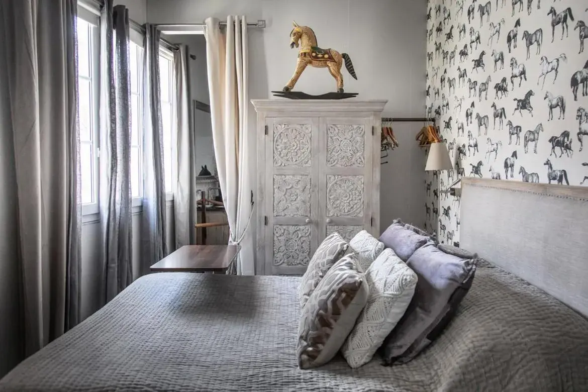 Double Room with Private External Bathroom in LA BELLÊME BLEUE Double Room with Private External Bathroom in LA BELLÊME BLEUE