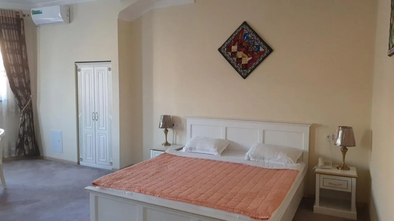 Bed in Hotel City Samarkand