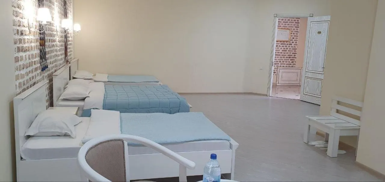 Bed in Hotel City Samarkand