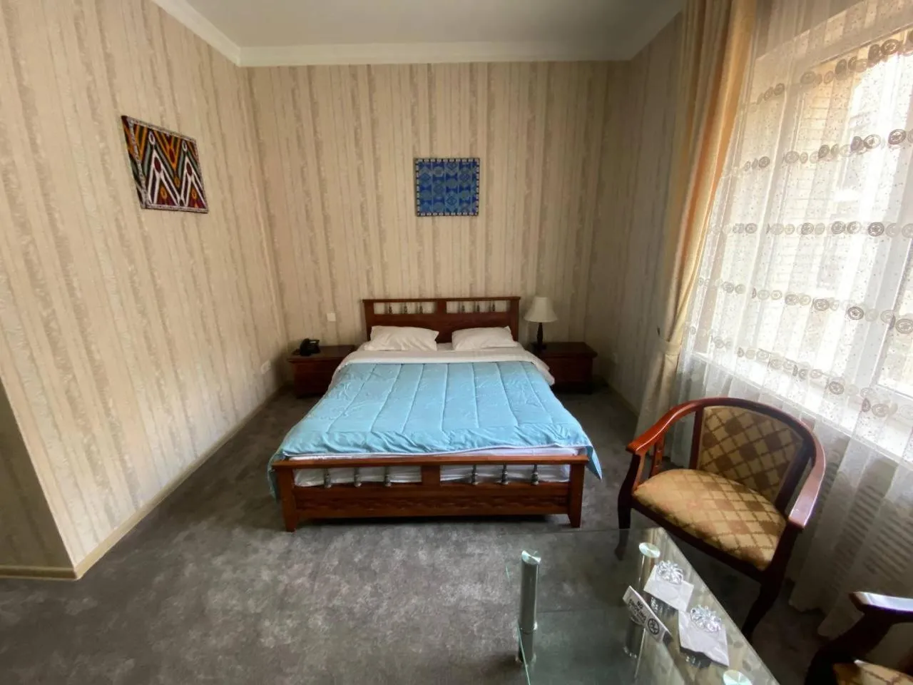 Bed in Hotel City Samarkand