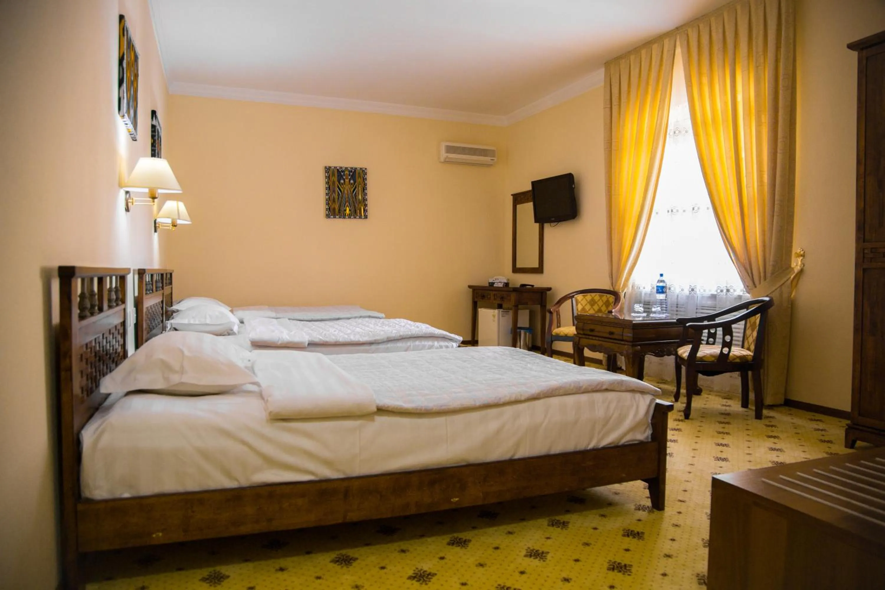 Bed in Hotel City Samarkand