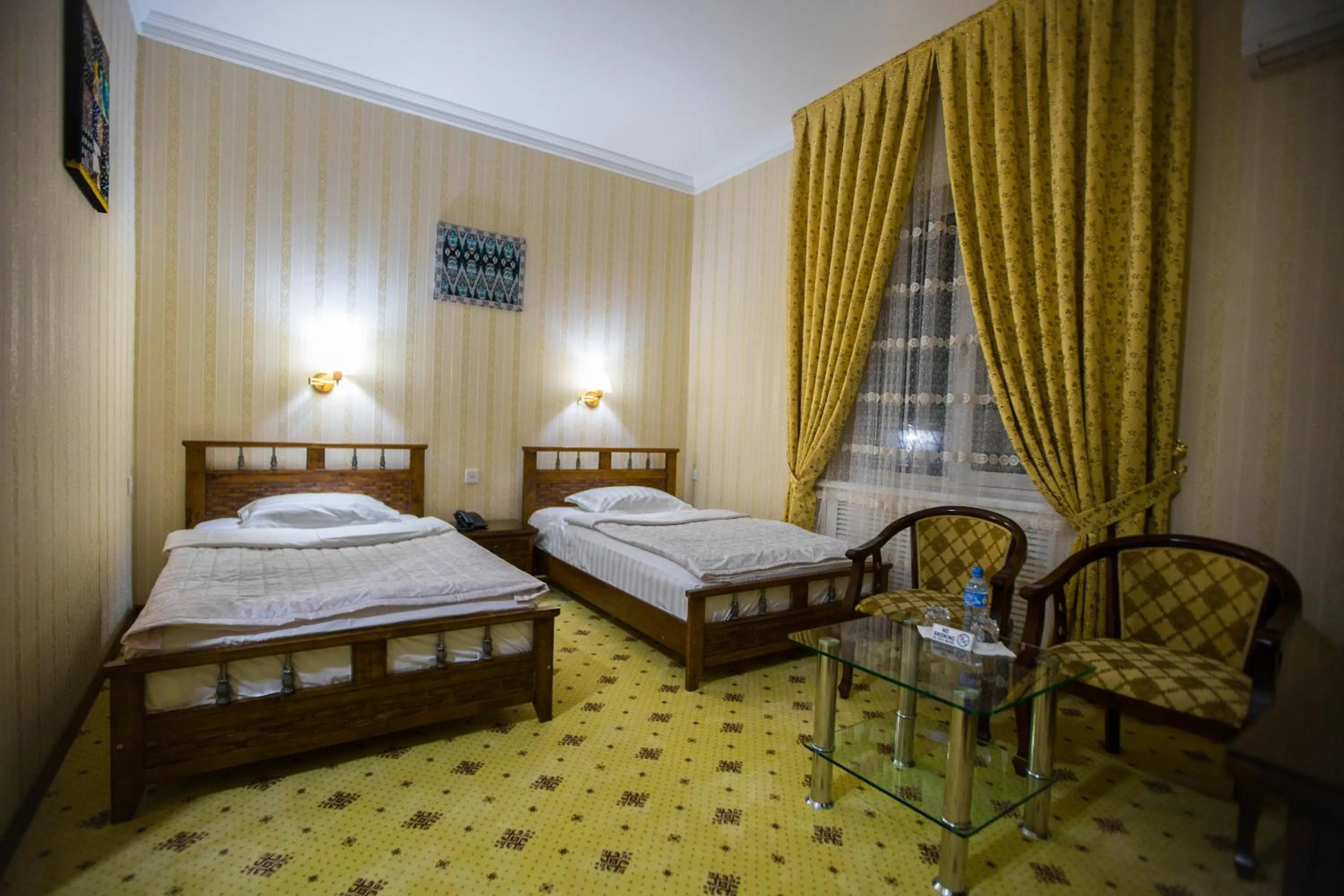 Bed in Hotel City Samarkand