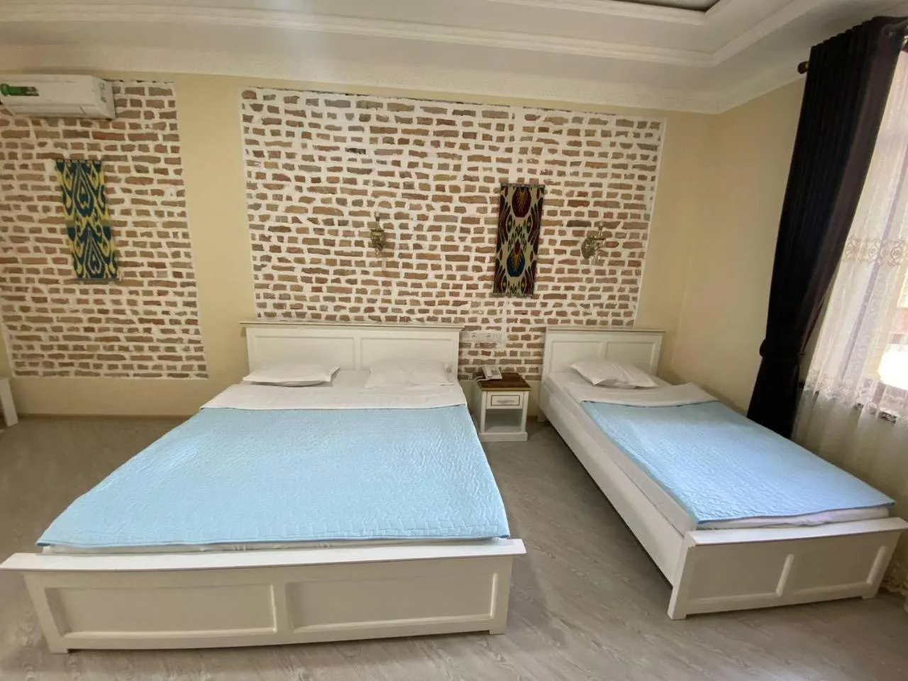 Bed in Hotel City Samarkand