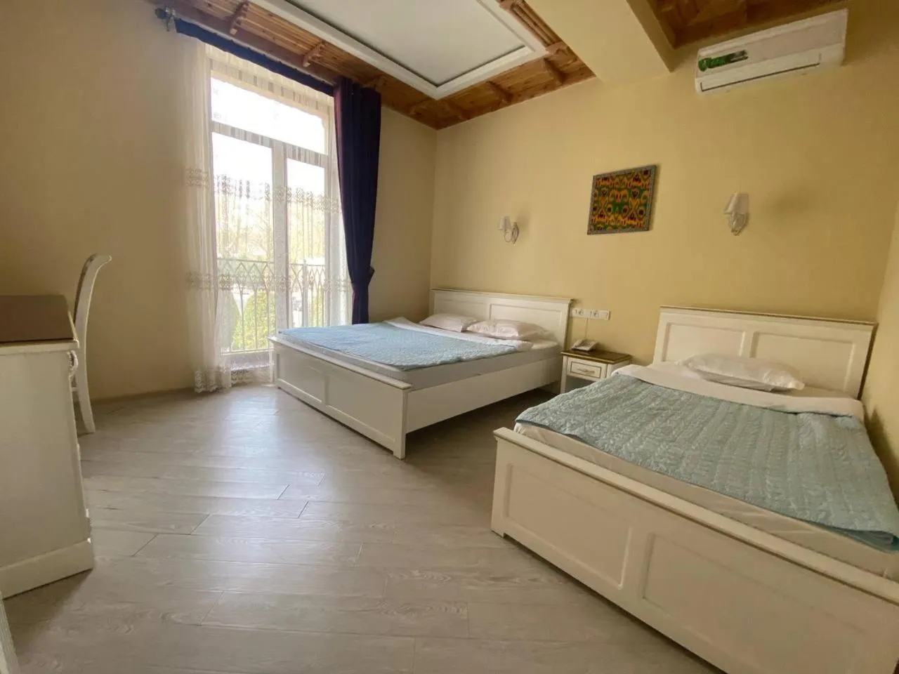 Bed in Hotel City Samarkand