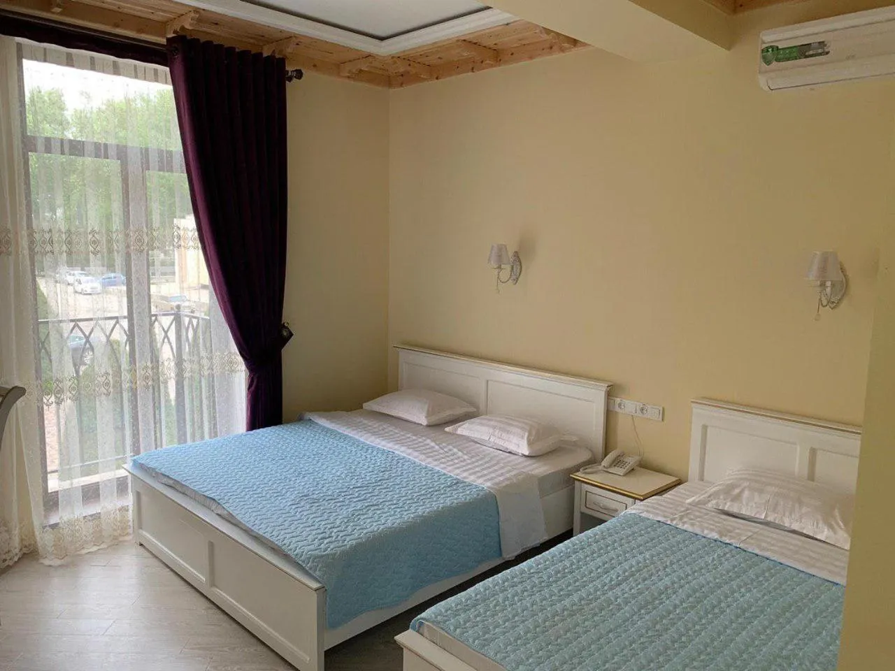 Bed in Hotel City Samarkand