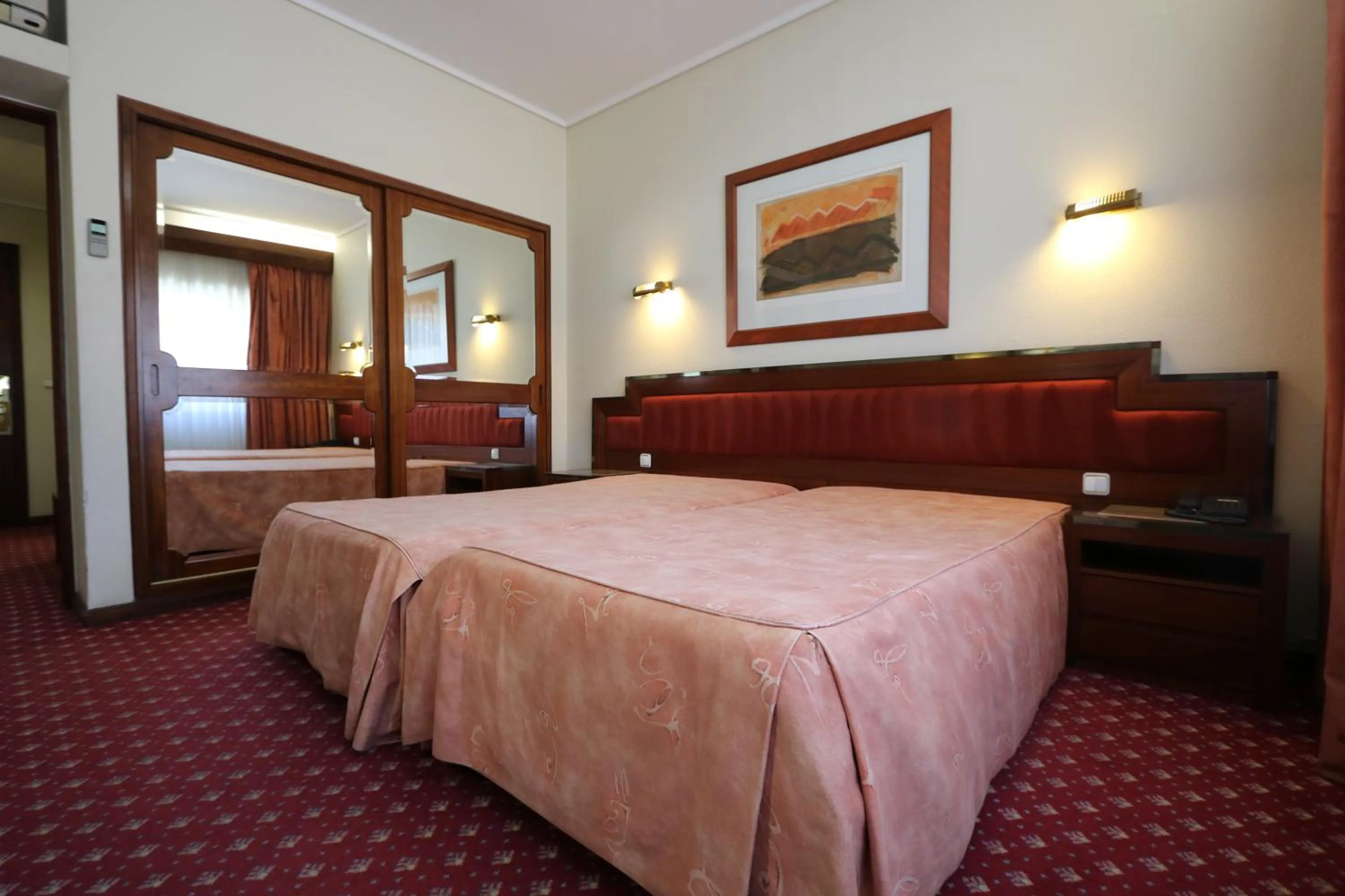 Bed in Hotel Imperial