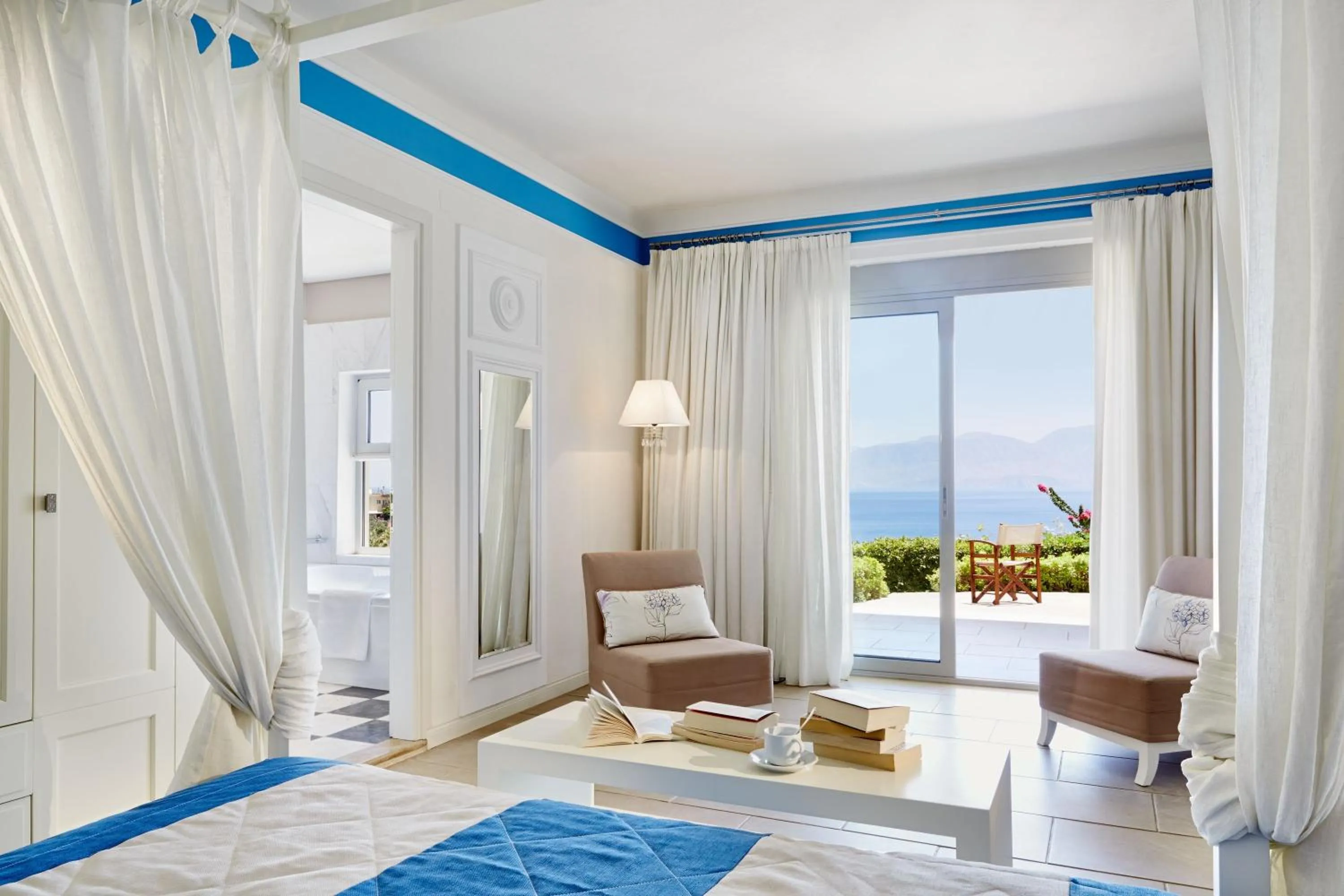 Bedroom, Bed in Pleiades Luxurious Villas