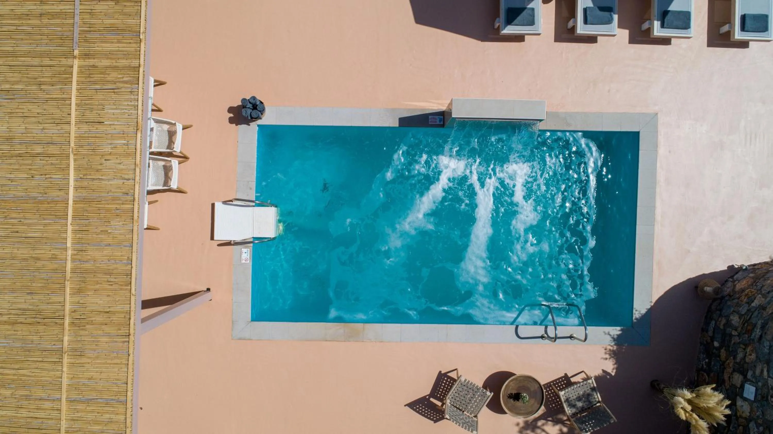 Patio in Pleiades Luxurious Villas
