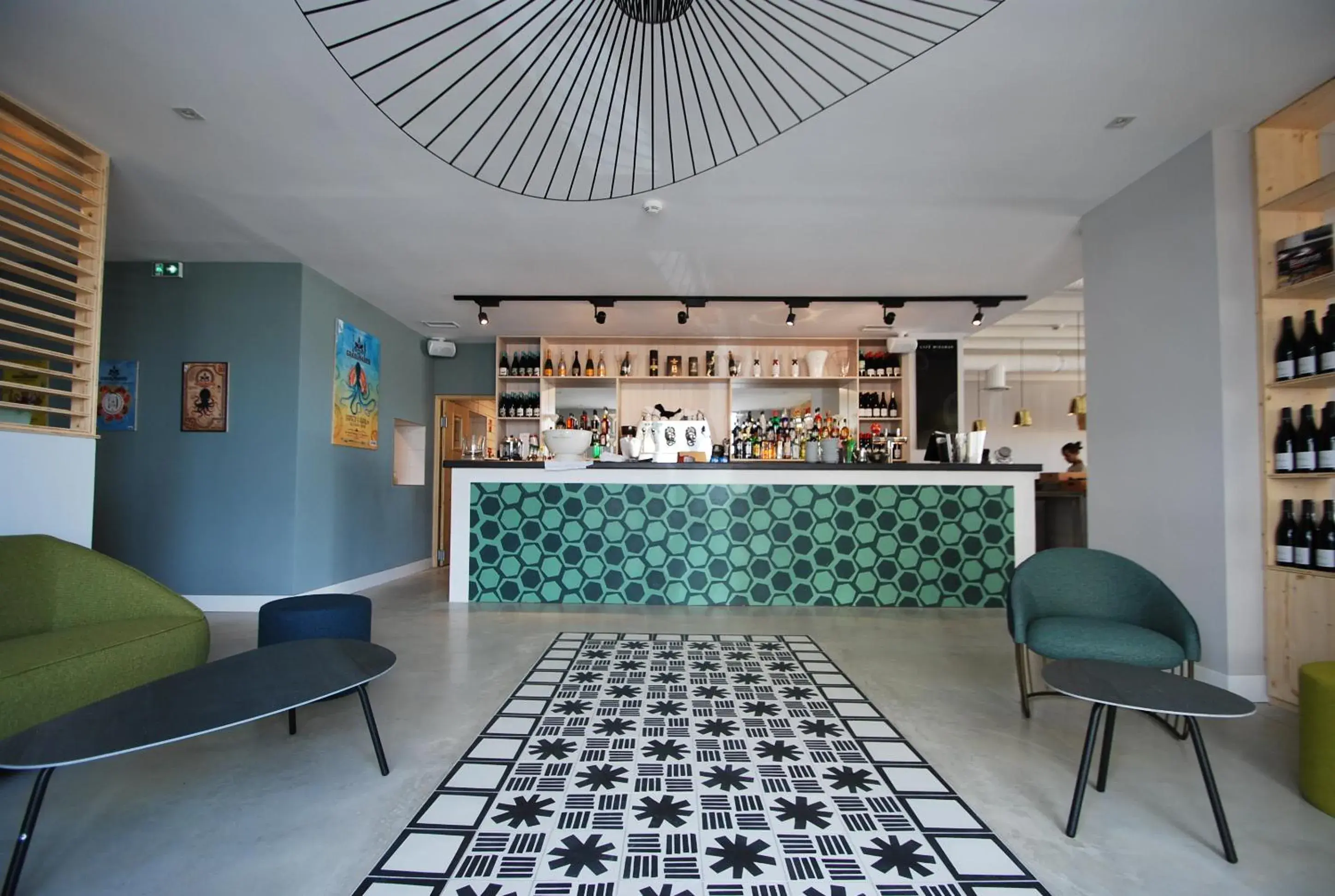 Lobby or reception in Hôtel Café Miramar Lobby or reception in Hôtel Café Miramar