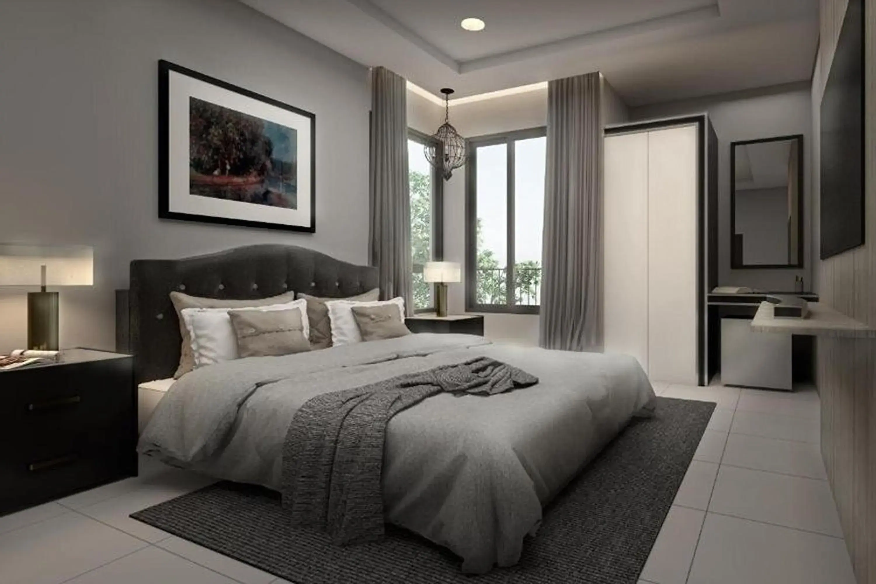 Bedroom, Bed in 51 Suanplu Residence Bedroom, Bed in 51 Suanplu Residence