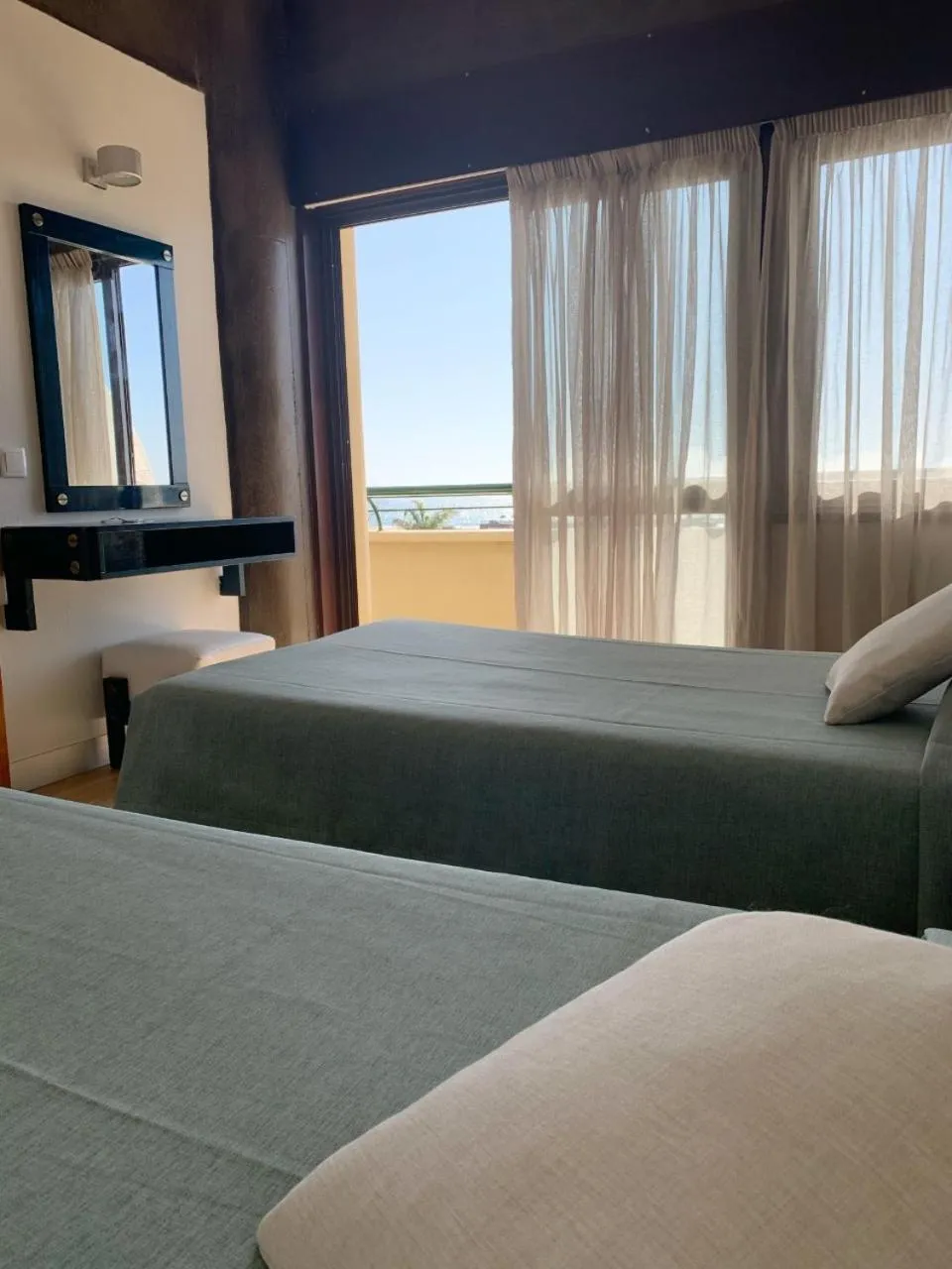 Bed in Apartamentos Guadiana