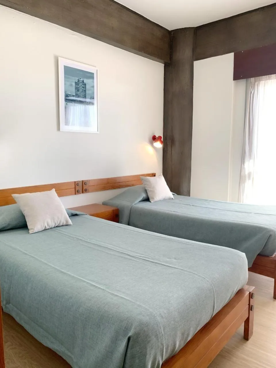 Bed in Apartamentos Guadiana