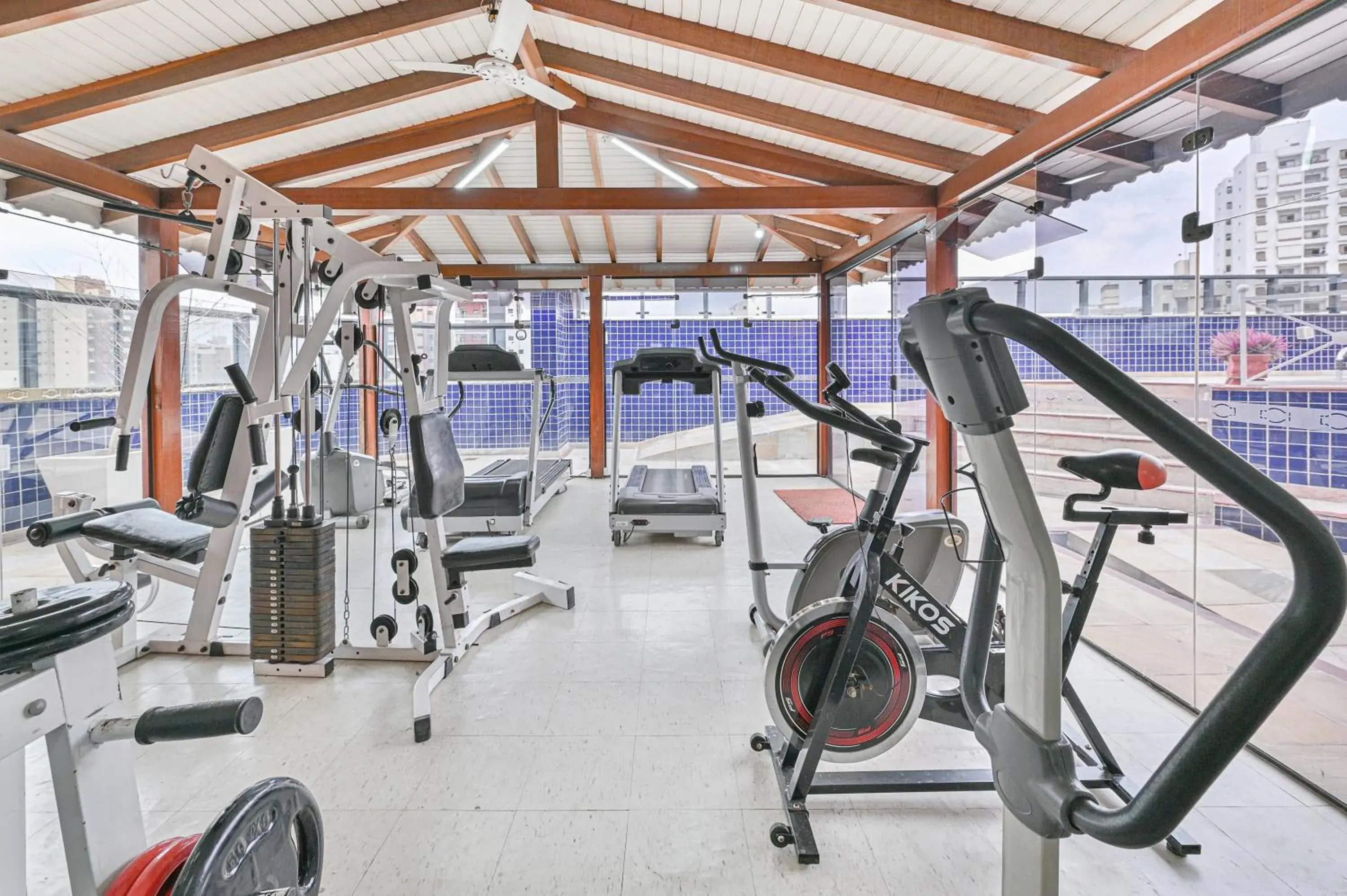 Fitness centre/facilities in Hotel Dan Inn Campinas Cambuí - Um Hotel Clássico em Campinas By Nacional Inn Fitness centre/facilities in Hotel Dan Inn Campinas Cambuí - Um Hotel Clássico em Campinas By Nacional Inn