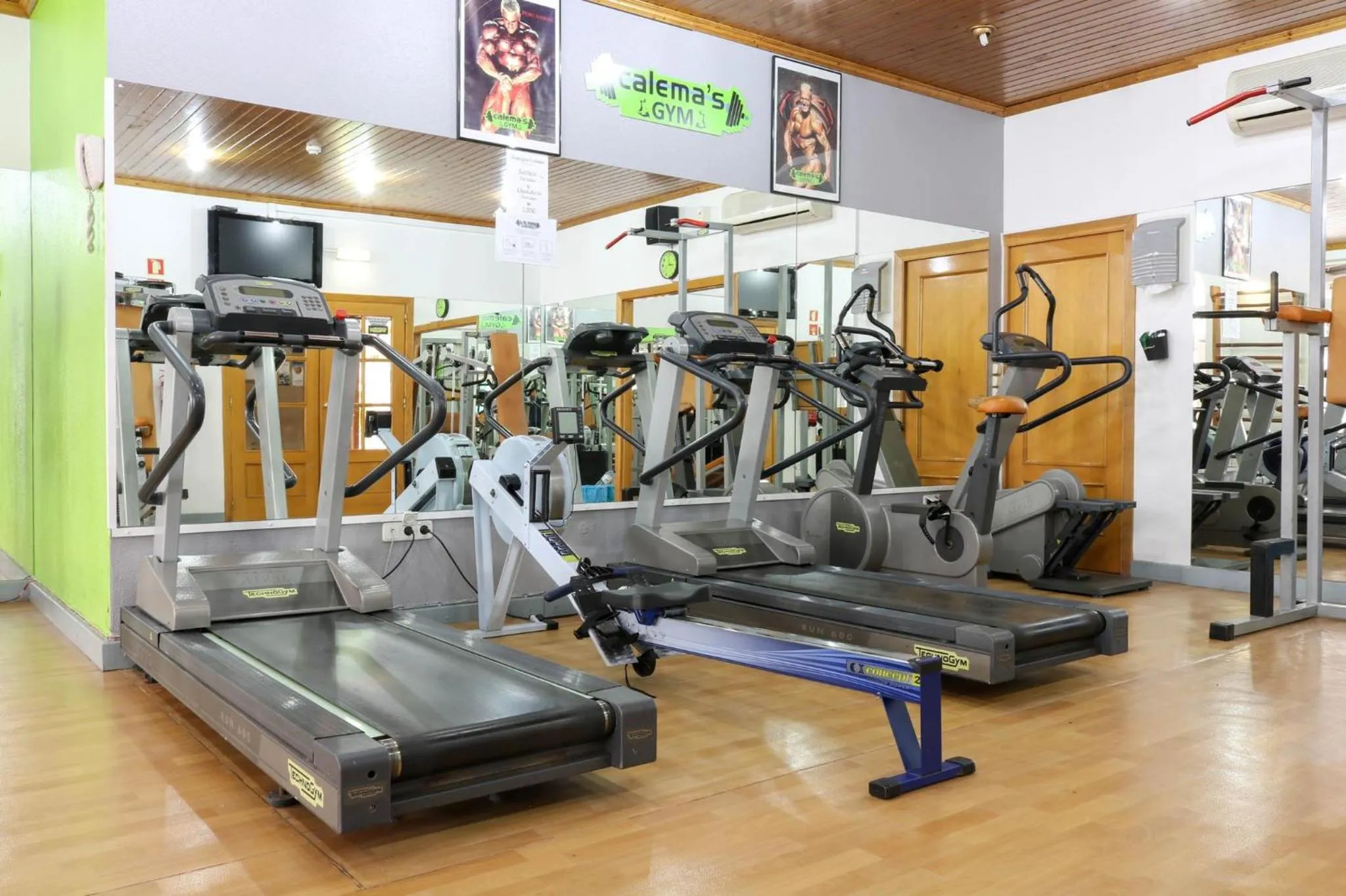 Fitness centre/facilities in Aparthotel Calema Avenida Jardim