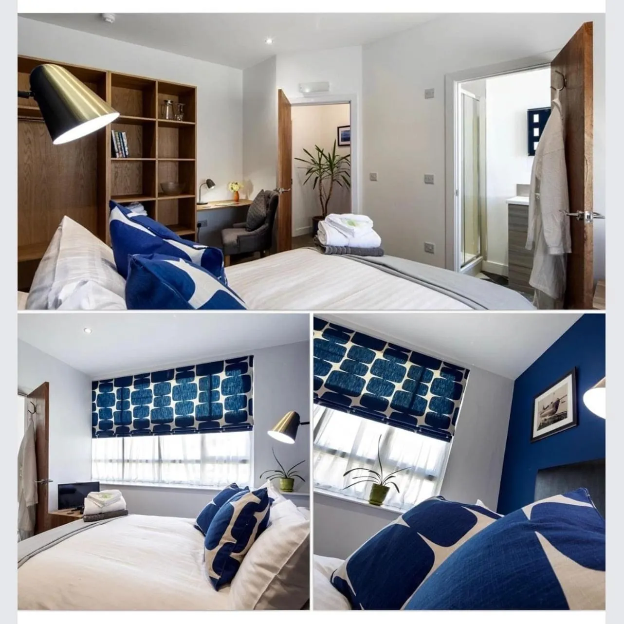 Bed in West Point House