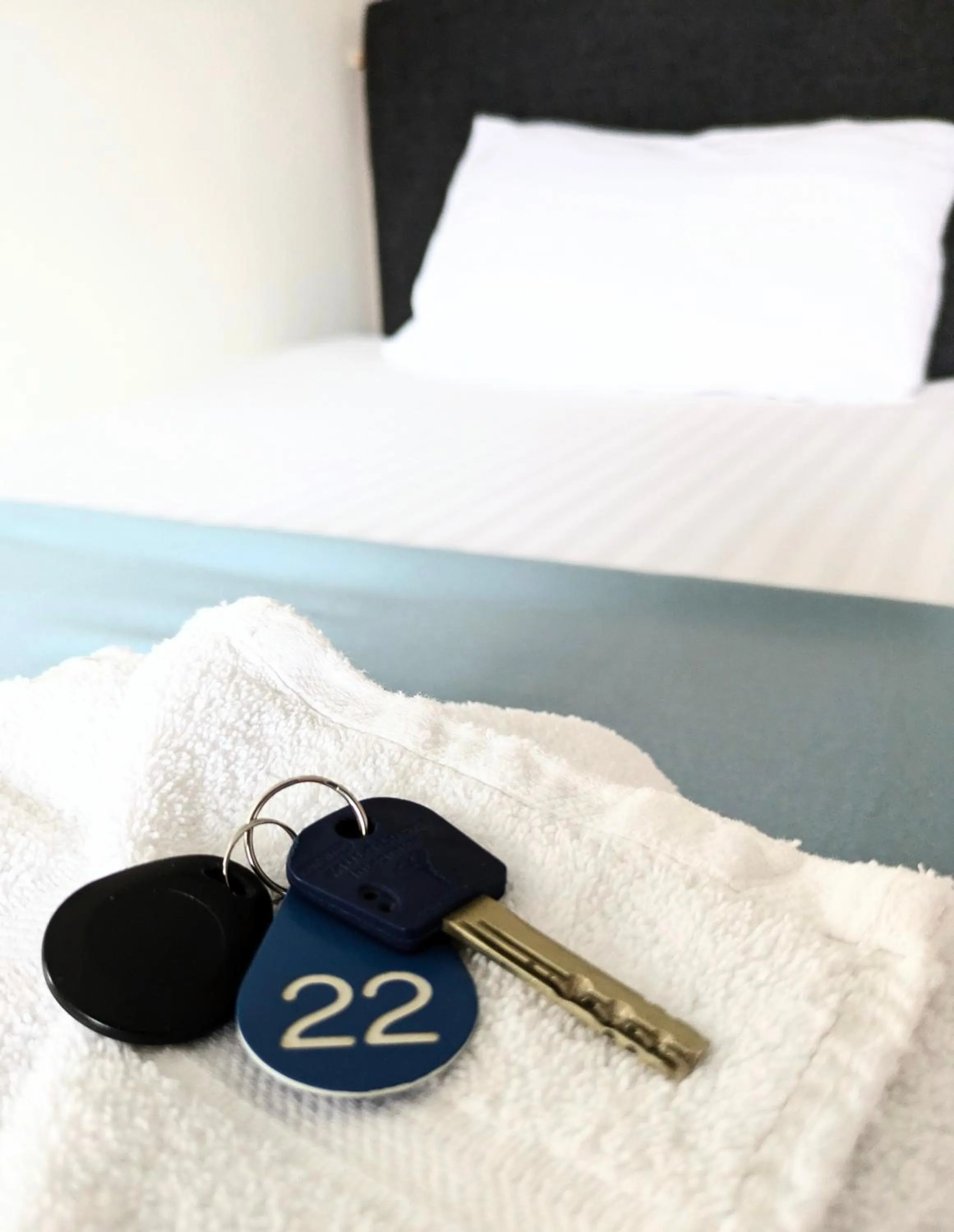 Bed in West Point House