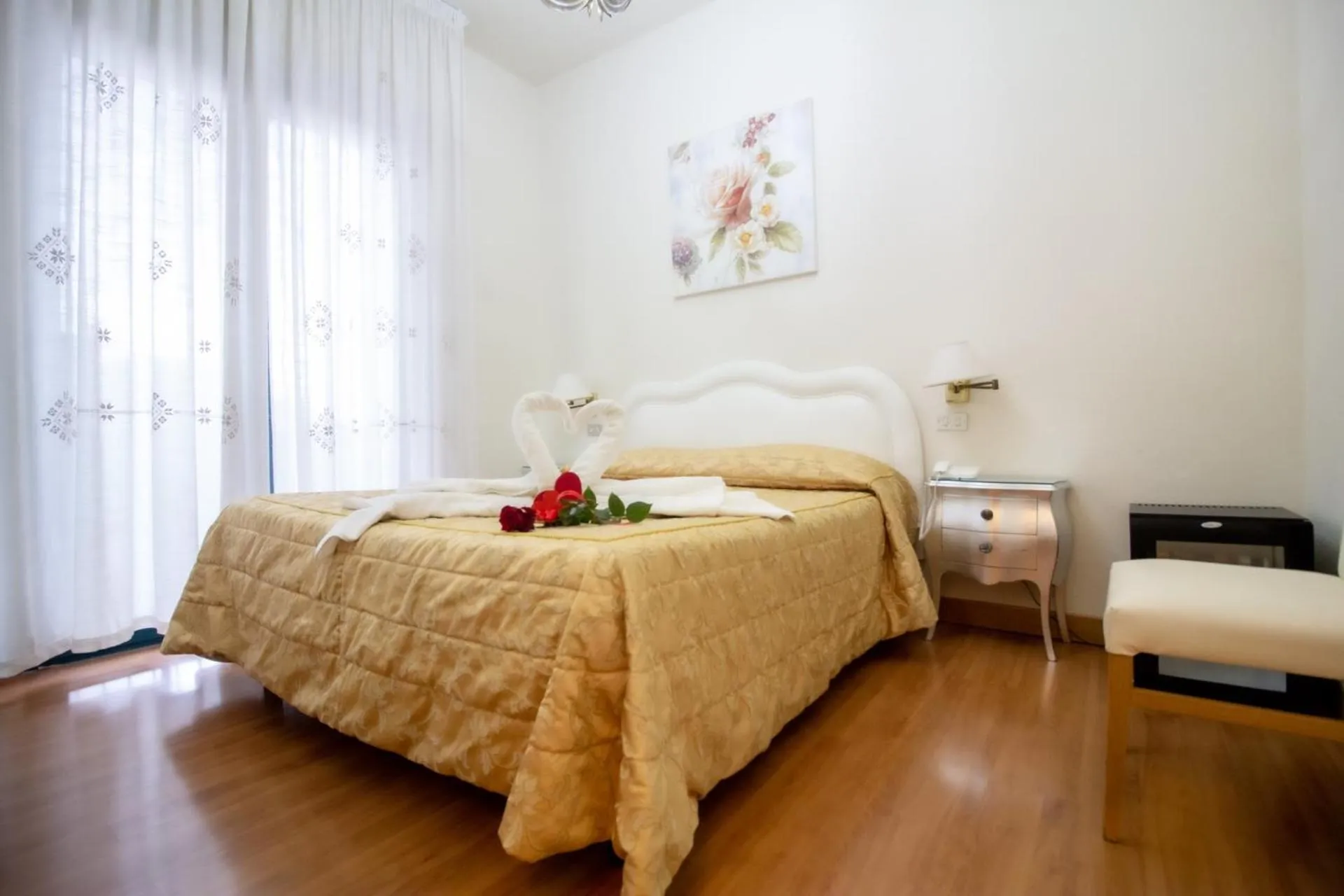 Bed in Hotel Nuovo Savi