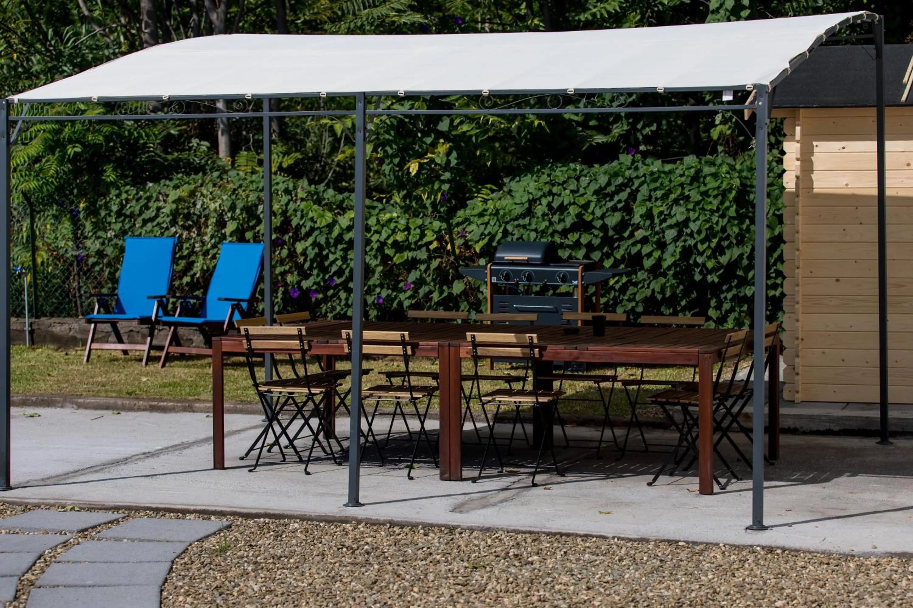 Patio in Veda elegant rooms